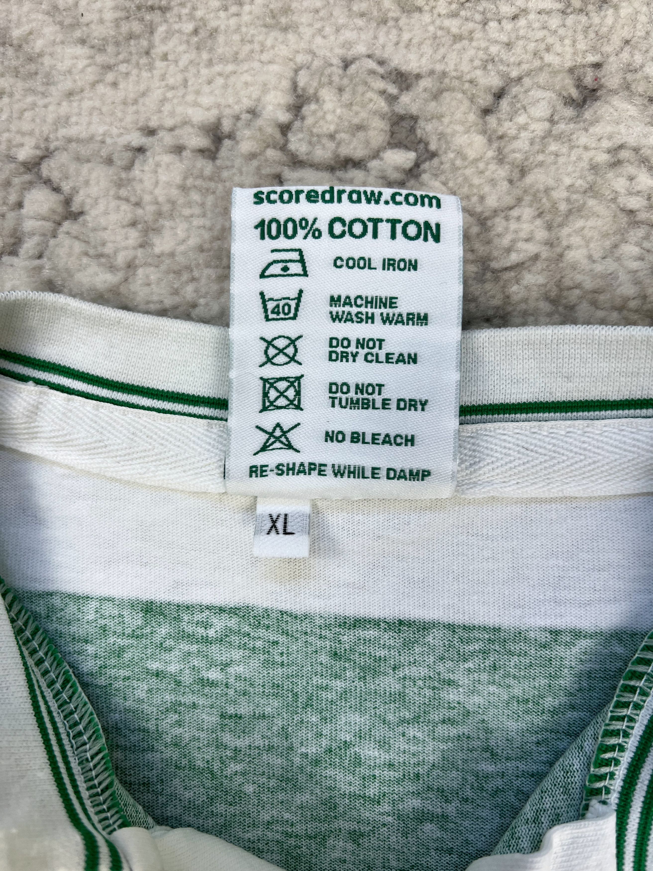Other Celtic FC 1988 Centenary Retro Cotton T-Shirt Score Draw Size US XL / EU 56 / 4 - 16 Thumbnail