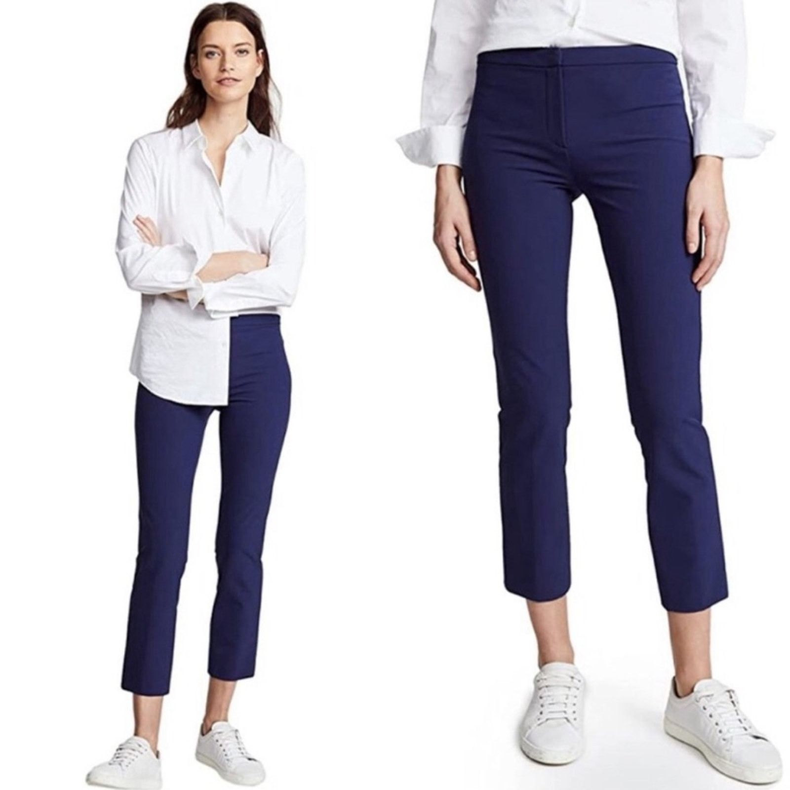 Theory Theory Blue Skinny Pants | Size 4 Size 27" / US 4 / IT 40 - 4 Thumbnail