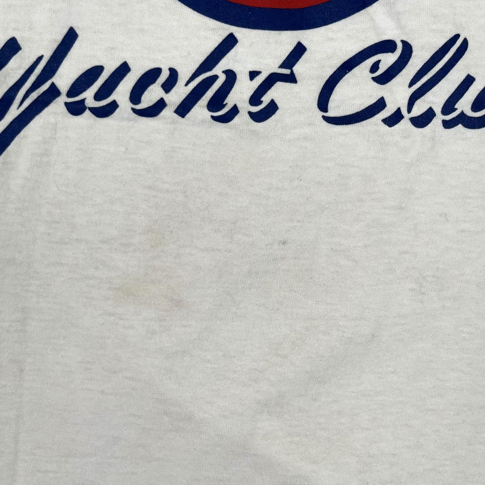 Vintage Vintage Screen Stars Best Scotty'S Landing Yacht Club Shirt Mens M/L White Size US M / EU 48-50 / 2 - 3 Thumbnail