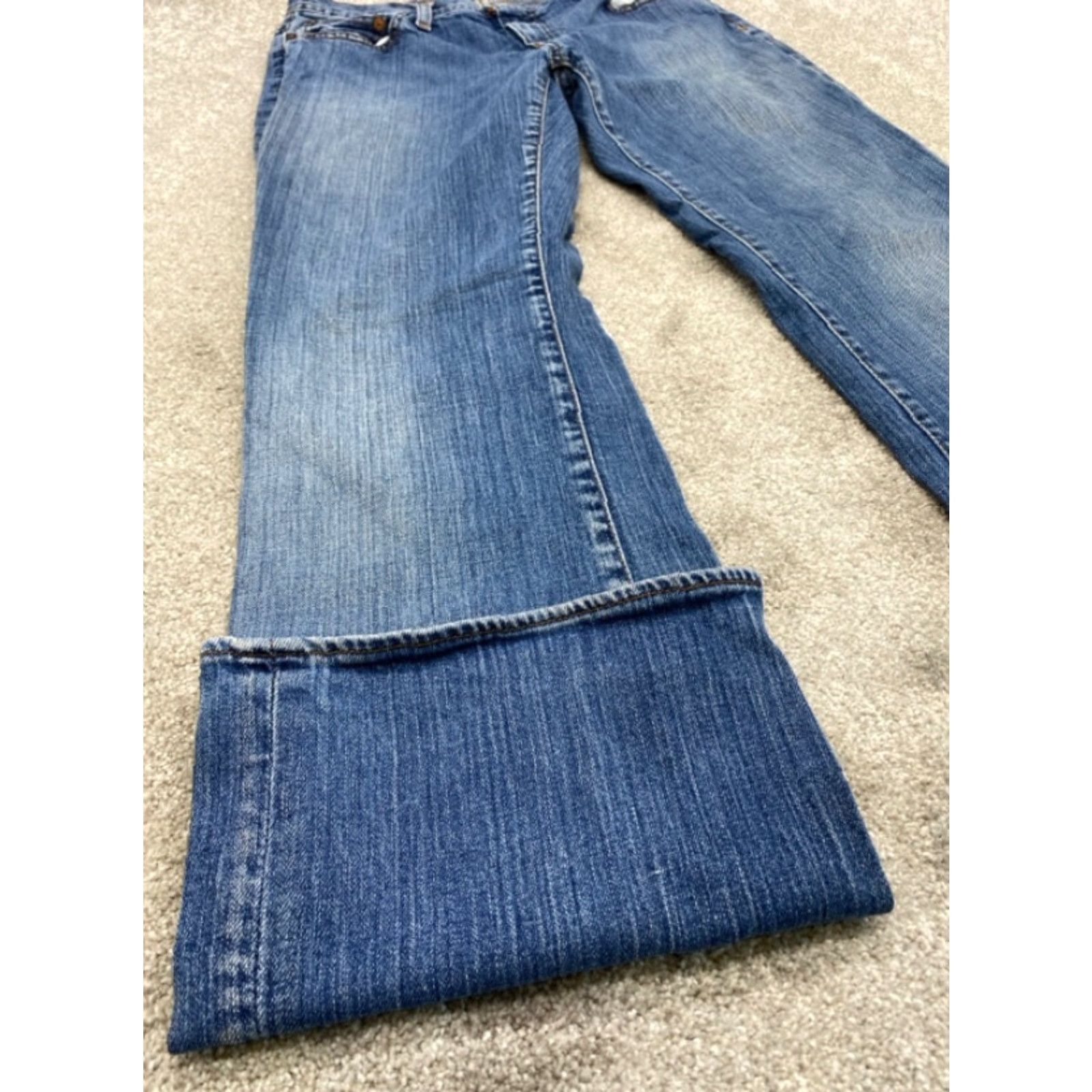 Polo Ralph Lauren Polo Ralph Lauren Jeans Women's 10 Bootcut Denim 5818 Stretch 5-Pocket blue Regular Rise 9" Inseam 31" Moderate Wash Size 32" / US 10 / IT 46 - 2 Thumbnail