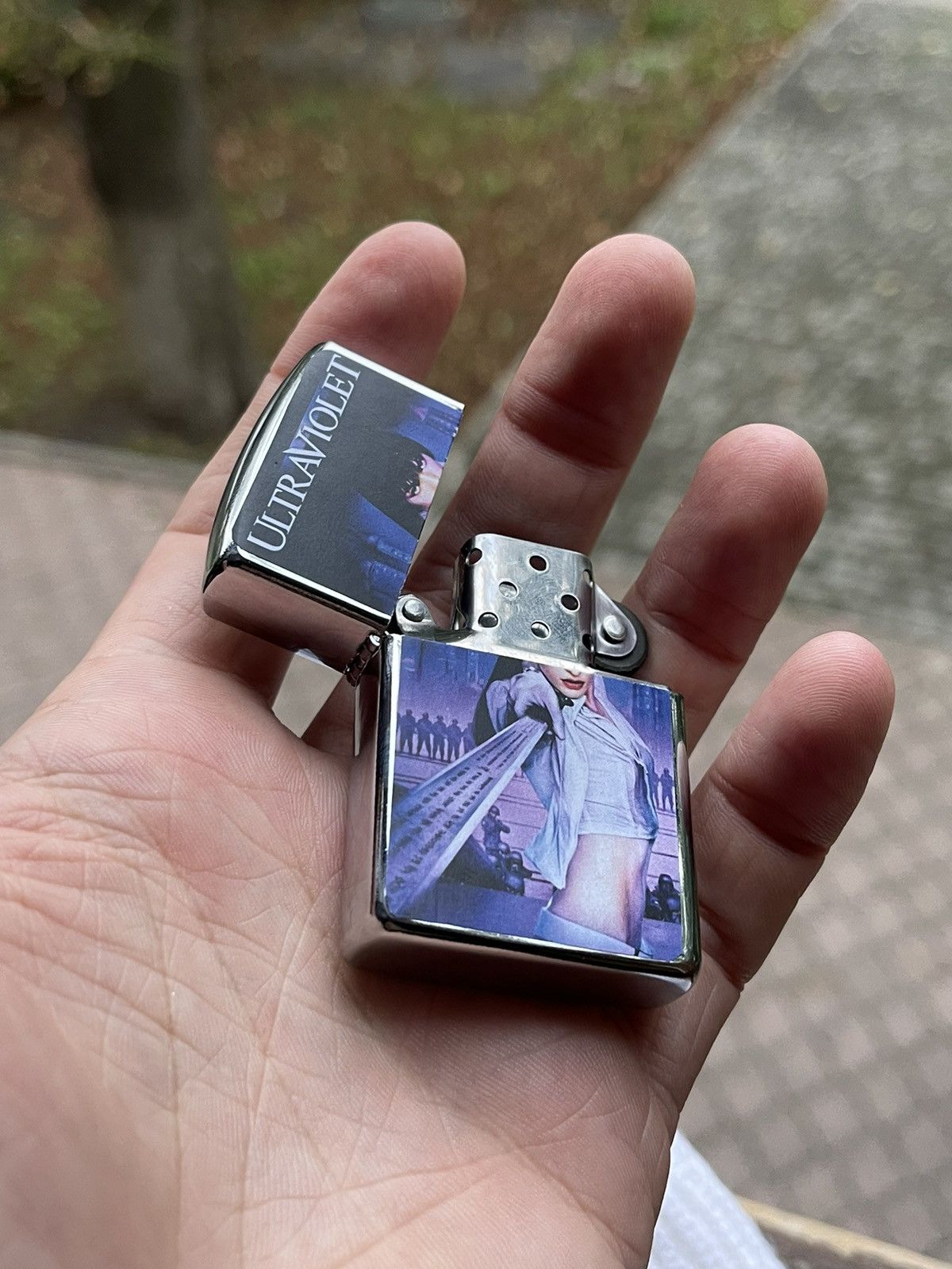 Hysteric Glamour × Vintage 🌹00s vintage Ultra Violet girl Nature cigar lighter, WORK Size ONE SIZE - 2 Thumbnail