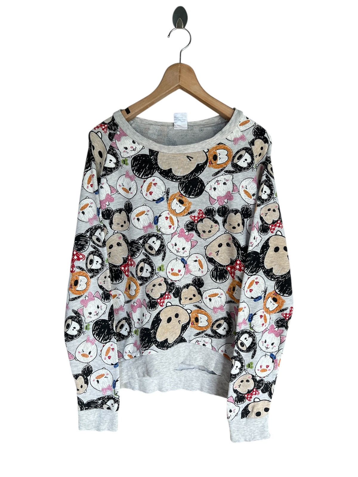 Disney × Mickey Mouse Mickey Mouse Overprint Sweatshirt Size M / US 6-8 / IT 42-44 - 1 Thumbnail