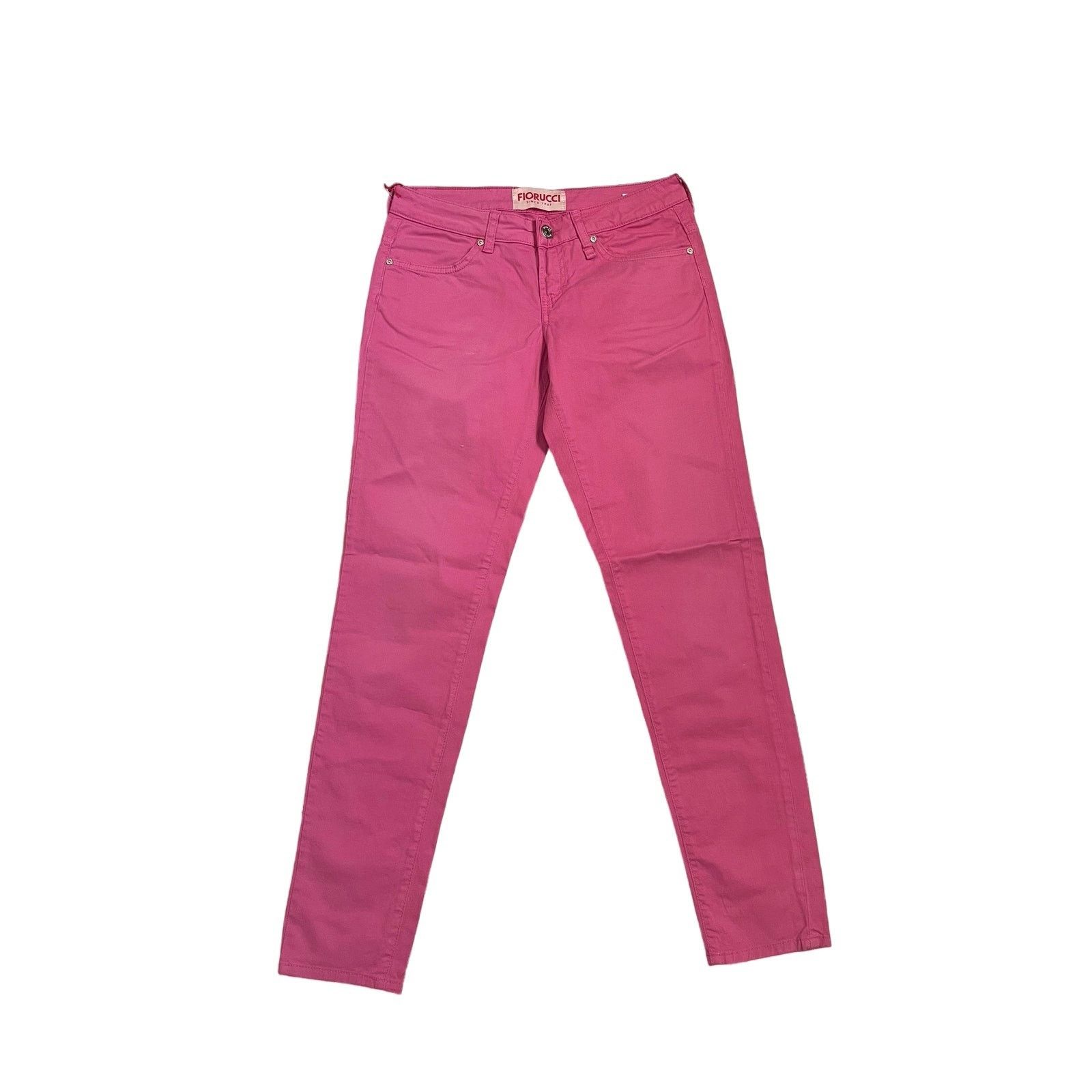 Fiorucci Fiorucci Pink Skinny Jeans, NWT, Size: 28 Size 28" / US 6 / IT 42 - 3 Thumbnail