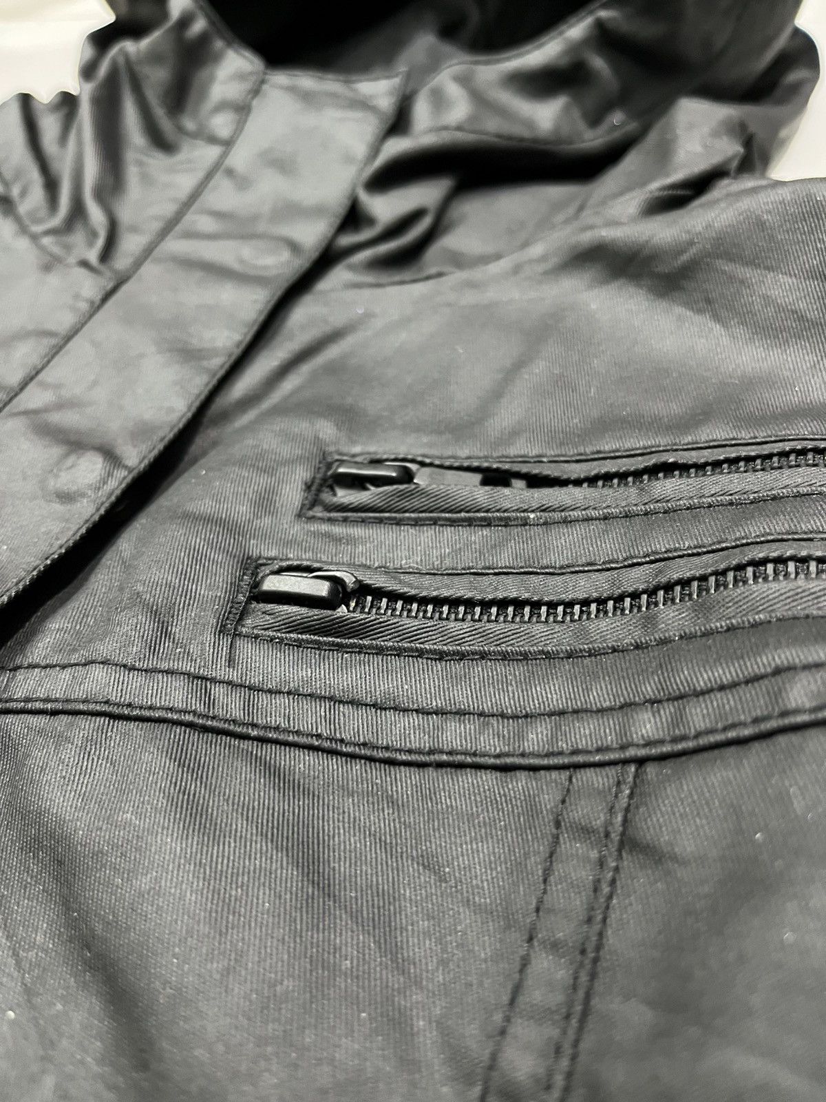 Le Grande Bleu (L.G.B.) Coated cloth waxed vkei jacket Size US M / EU 48-50 / 2 - 5 Thumbnail