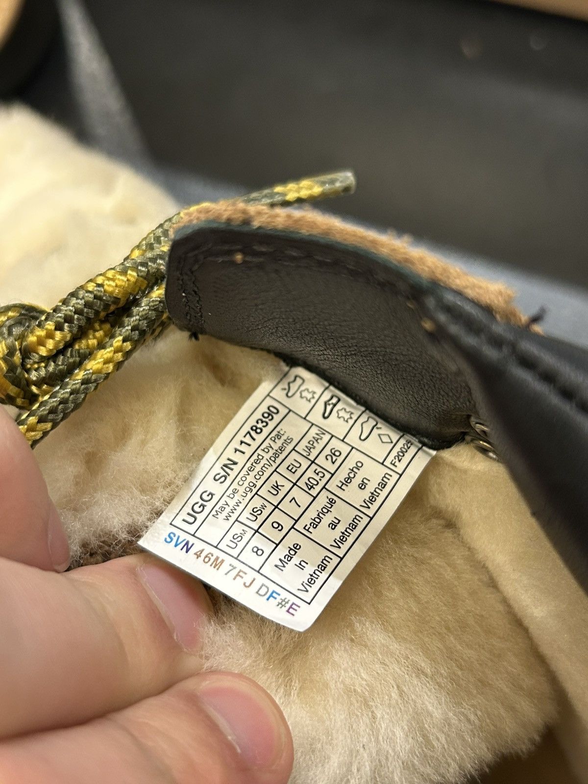 Sacai × Ugg Ugg X Sacai Hiking Boot - Chestnut Size US 8 / EU 41 - 6 Thumbnail