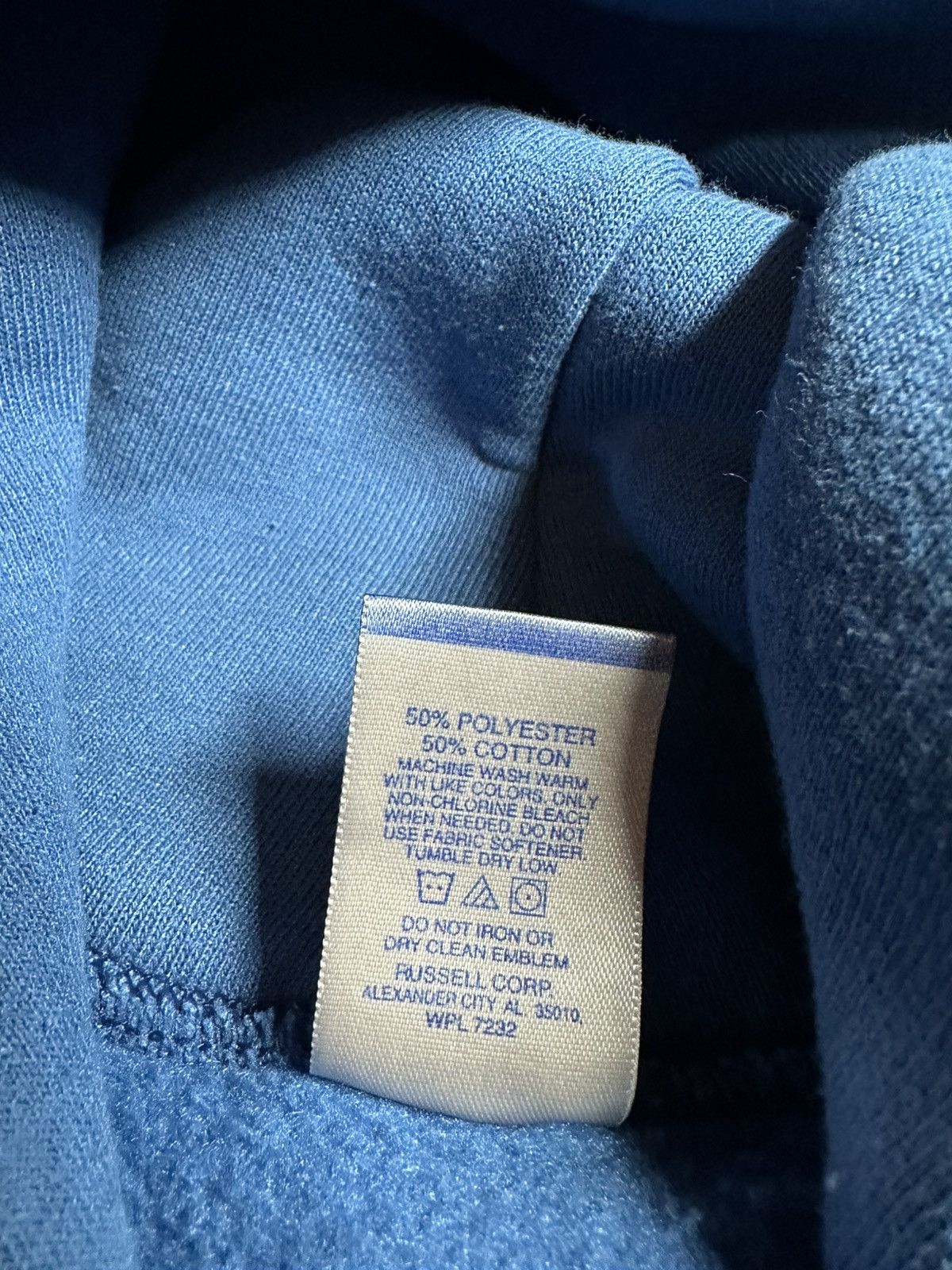 Russell Athletic RARE VINTAGE Russell Athletic BLUE Pullover Hoodie XL Size US XL / EU 56 / 4 - 5 Thumbnail