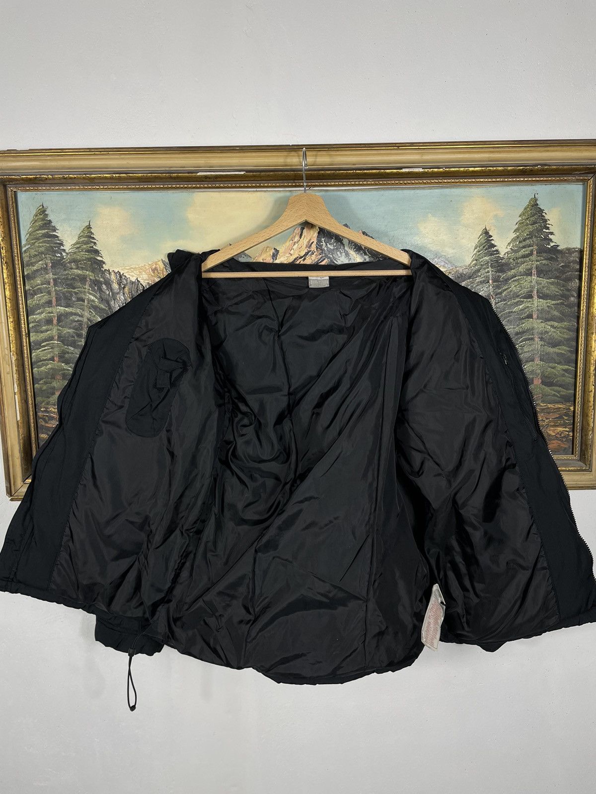 Nike × Vintage Nike Small Swoosh Zip Hoodie Black Y2k 00s Retro Size US M / EU 48-50 / 2 - 10 Thumbnail