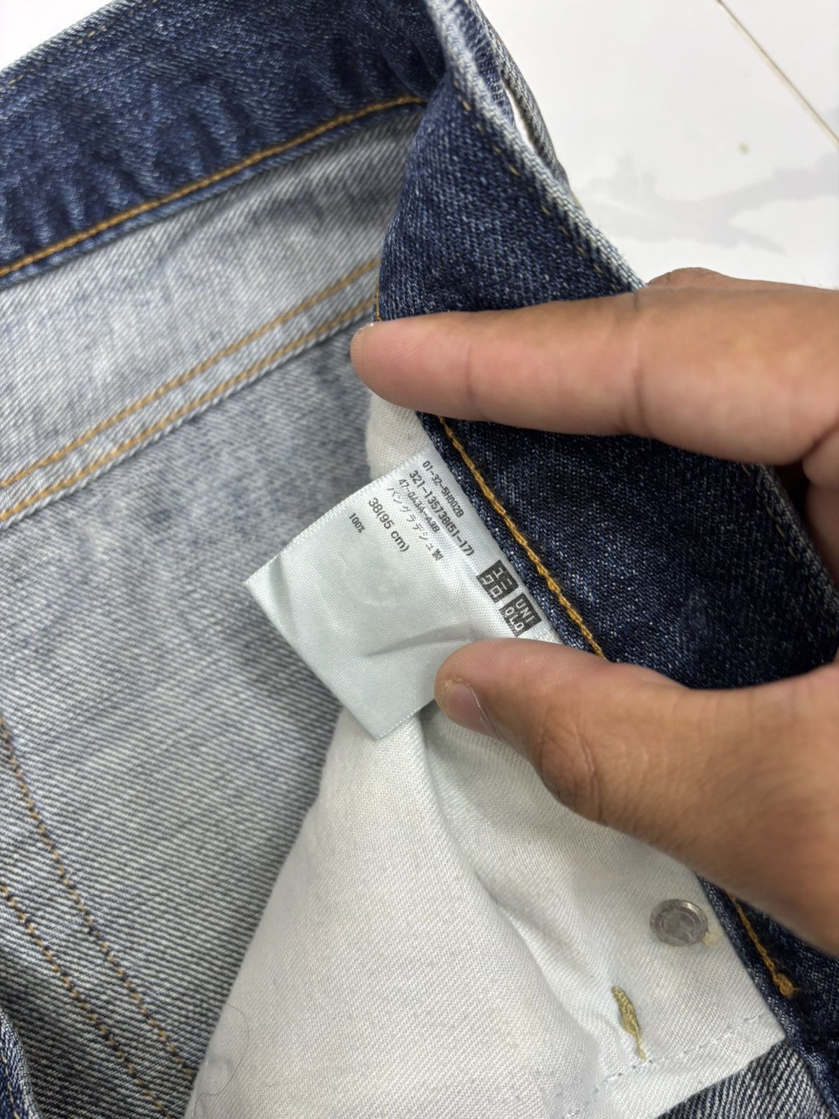Undercover × Uniqlo Vintage Uniqlo Japan Selvedge Baggy Jeans Size US 38 / EU 54 - 12 Thumbnail
