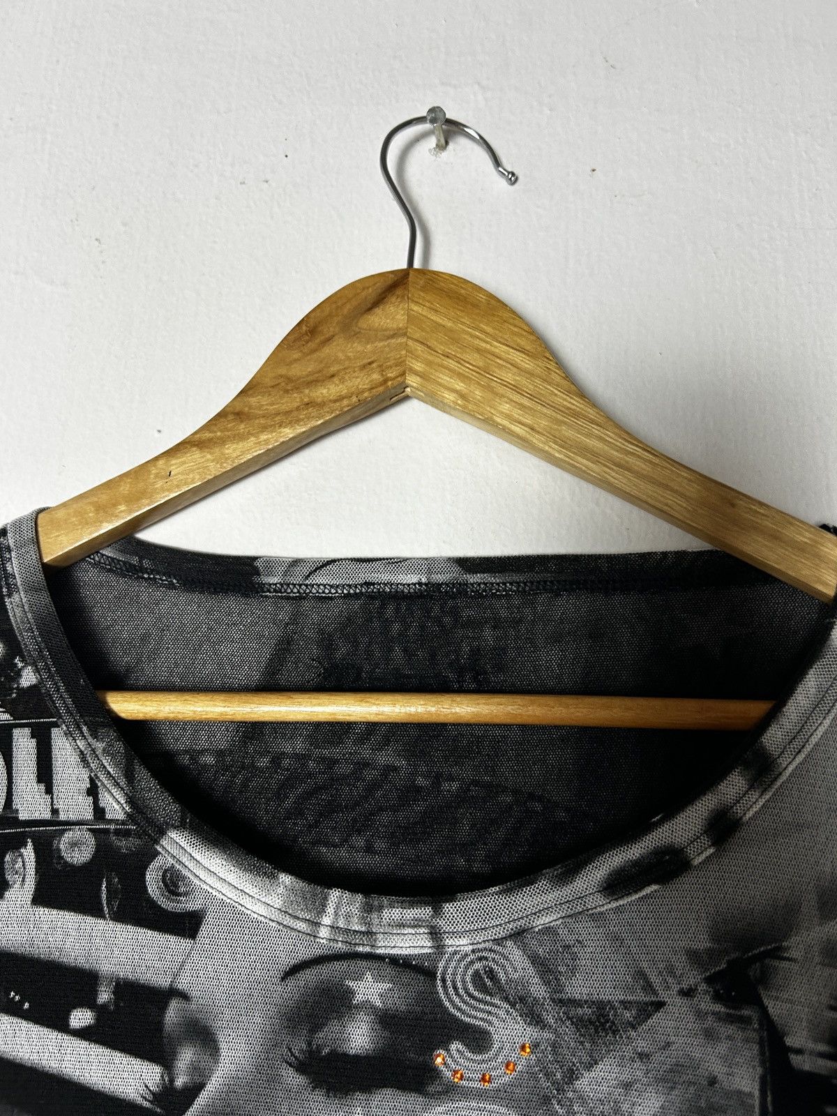 Jean Paul Gaultier 1990’s Archive Jean Paul Gaultier soleil cabaret mesh tank Size XXS / US 00 / IT 34 - 7 Thumbnail
