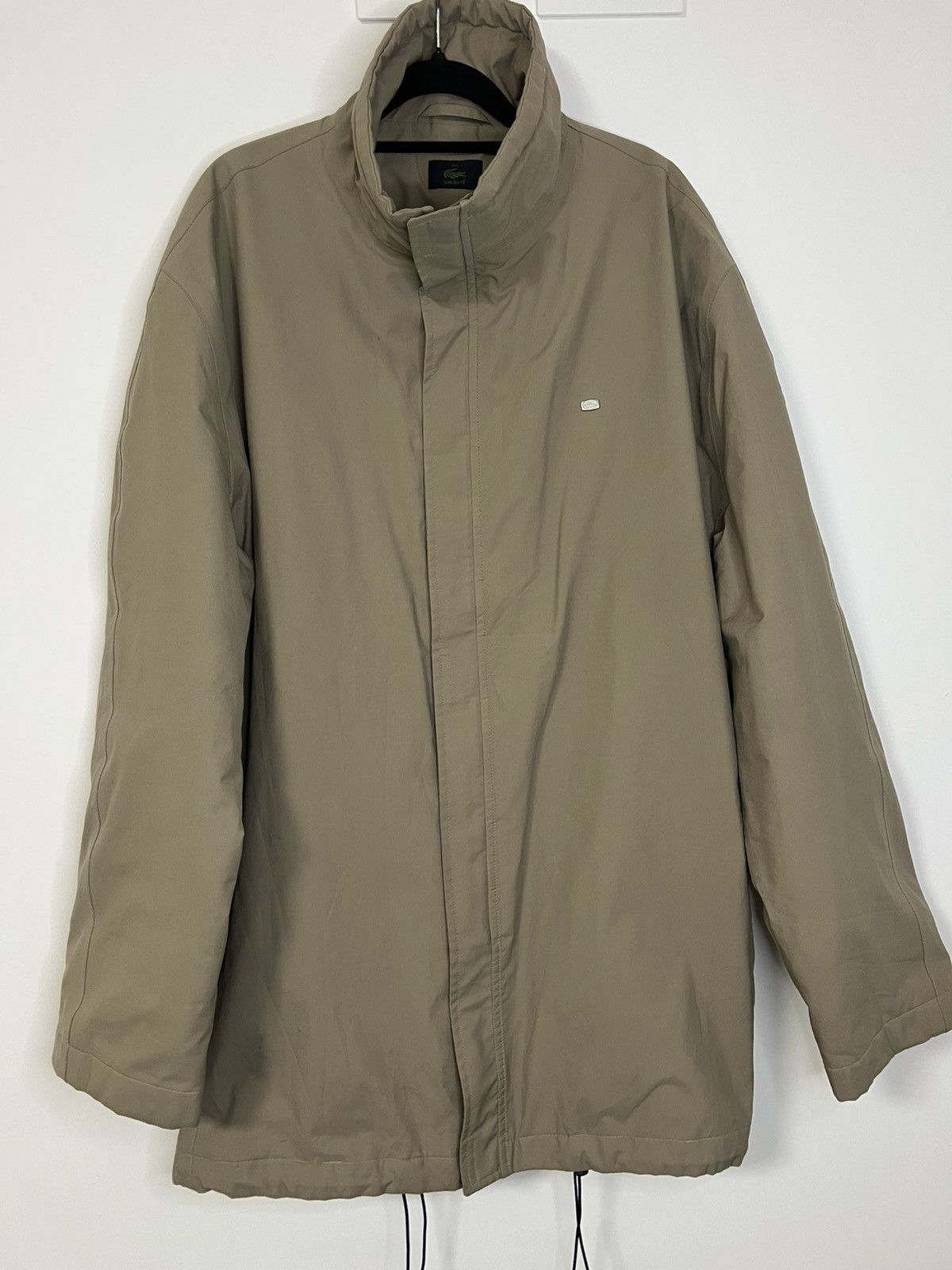 Lacoste Lacoste waterproof coat beige XXL gorotex Size XXL / US 16-18 / IT 52-54 - 1 Thumbnail