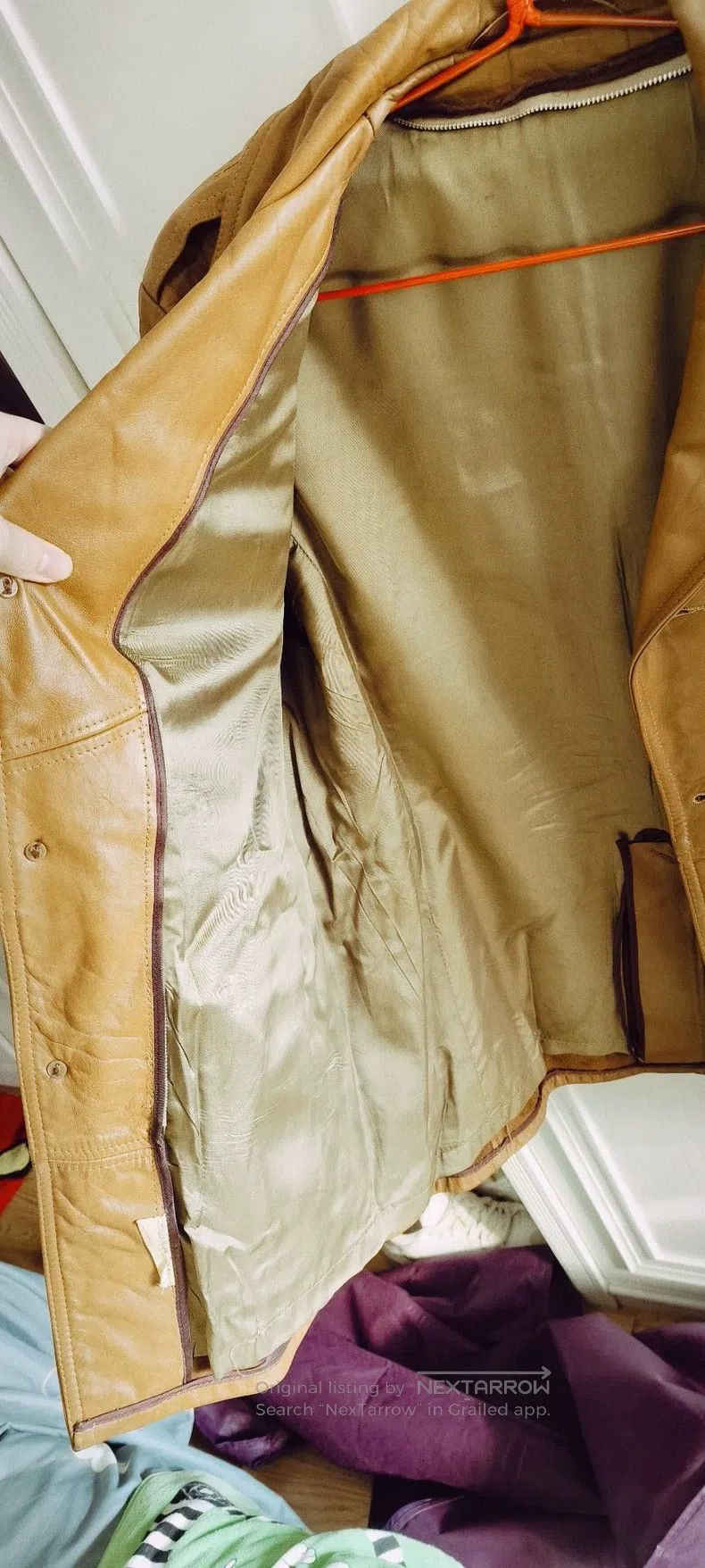 Schott Schott Cowhide down liner hunting outfit, short trench coa Size US L / EU 52-54 / 3 - 4 Thumbnail