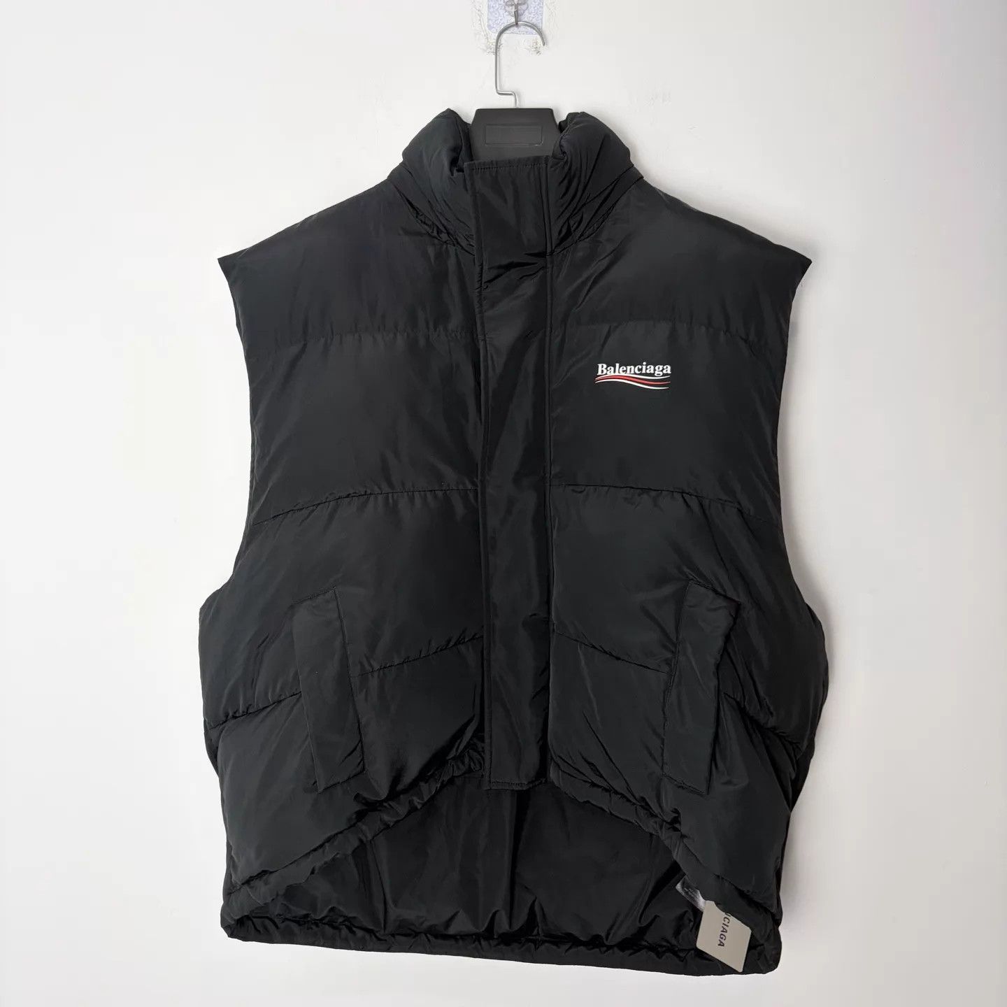 Balenciaga Balenciaga Coke Print Hooded Down Vest 46 Size US S / EU 44-46 / 1 - 1 Thumbnail