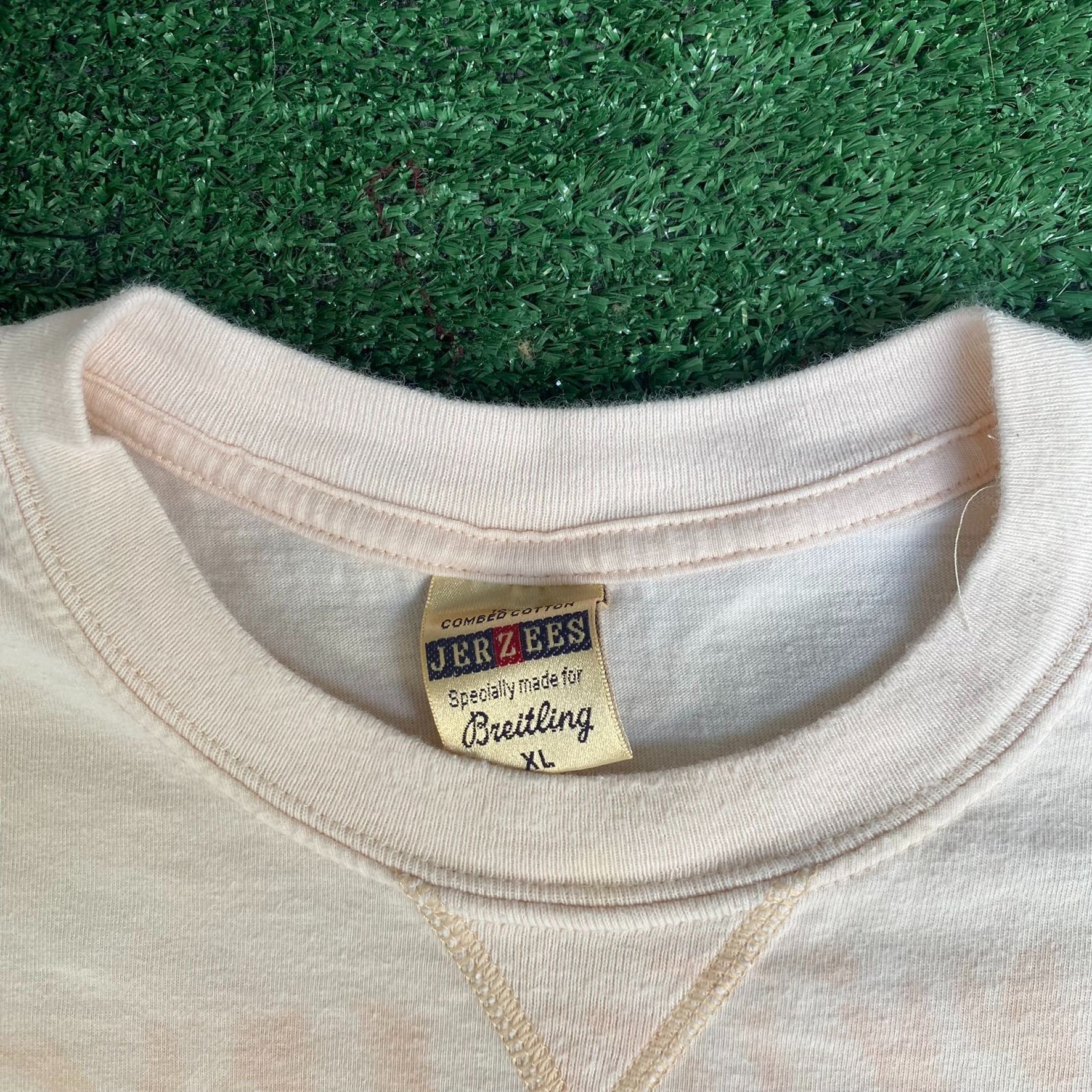 Breitling Vintage 90s Breitling Helicopter Shirt Military Aviation Tee Size US XL / EU 56 / 4 - 8 Thumbnail
