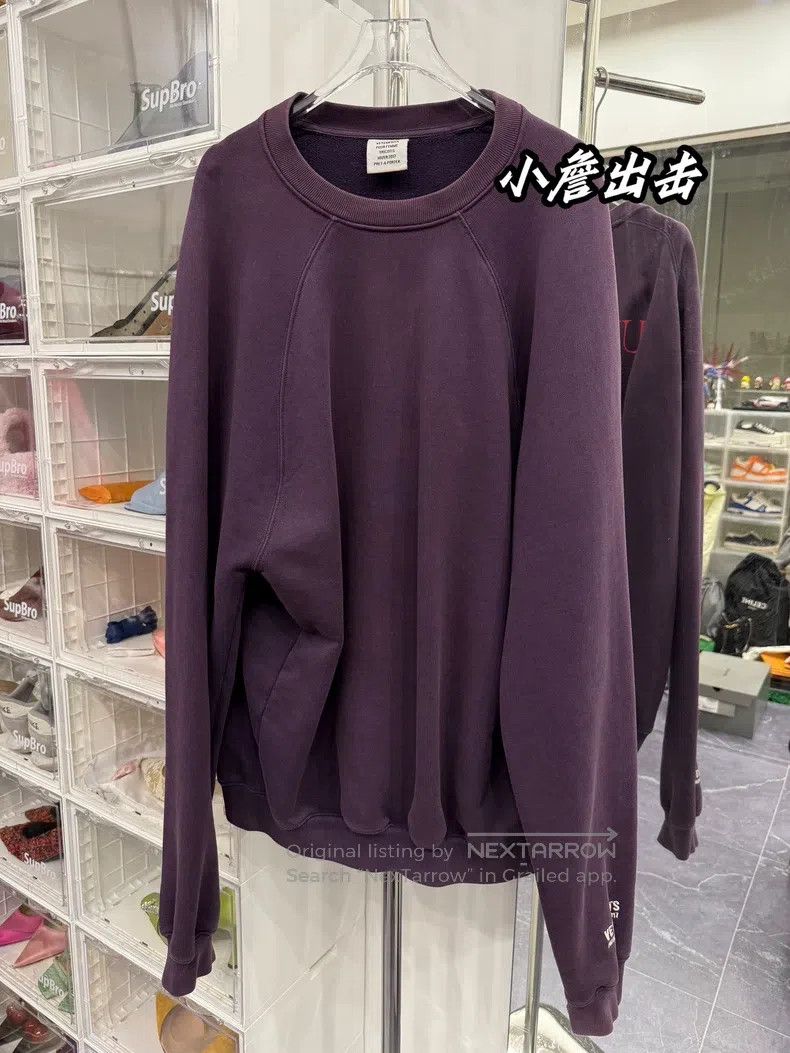 Vetements VETEMENTS Purple Sweatshirt Size US S / EU 44-46 / 1 - 2 Thumbnail