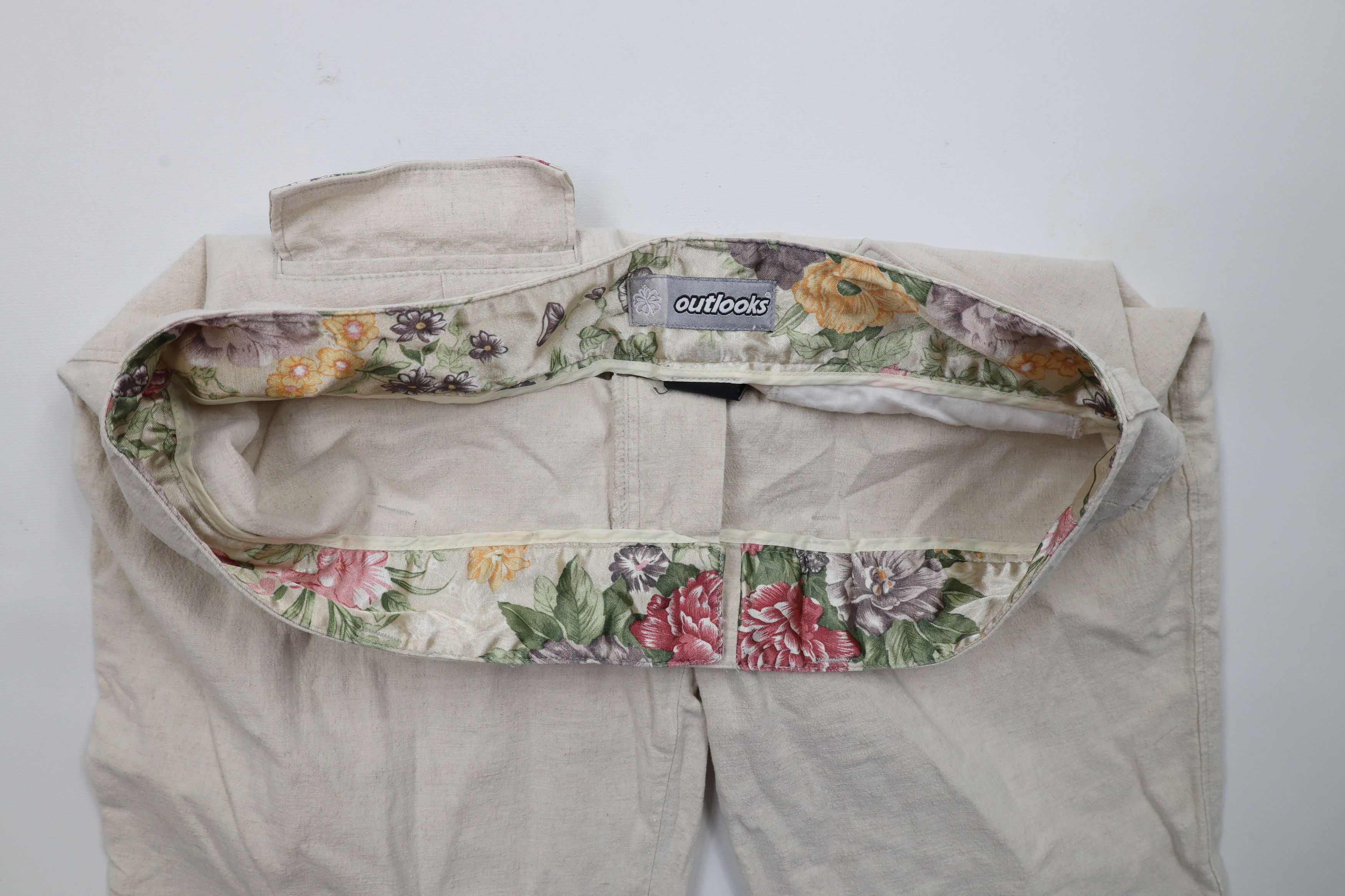 Vintage Vintage 90s Y2K Streetwear Babydoll Flared Wide Leg Pants Size 32" / US 10 / IT 46 - 7 Thumbnail