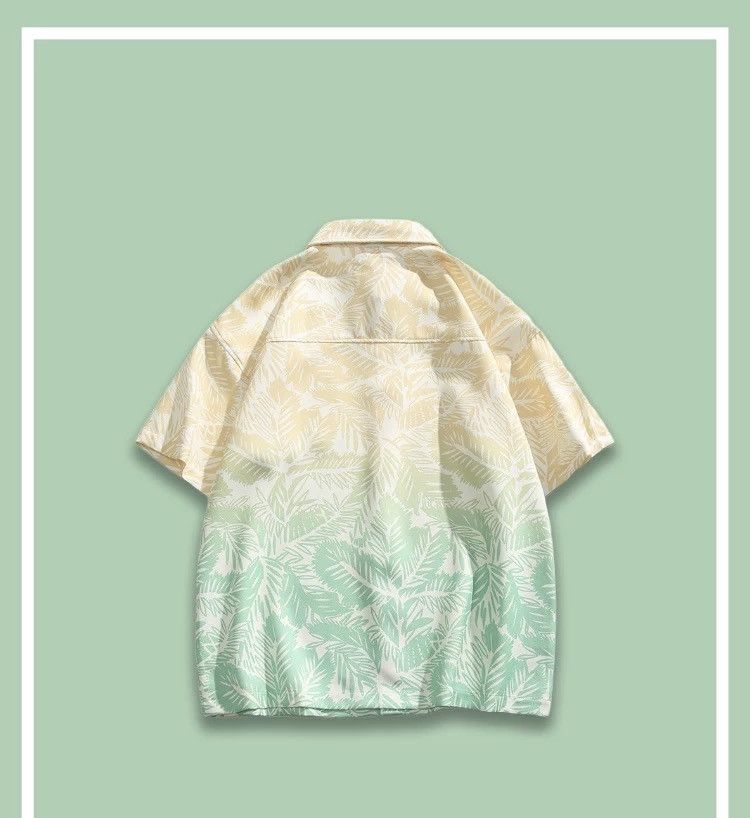 Other Graffiti Fade-effect Multi-color Button Up Shirt Size US M / EU 48-50 / 2 - 8 Thumbnail