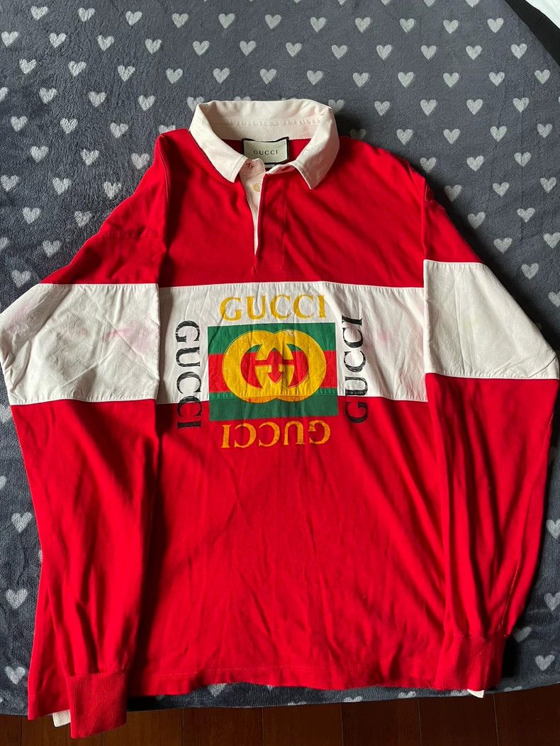 Gucci Gucci Long-sleeved polo shirt, sweatshirt 2503-Nextarrow Size US M / EU 48-50 / 2 - 1 Thumbnail