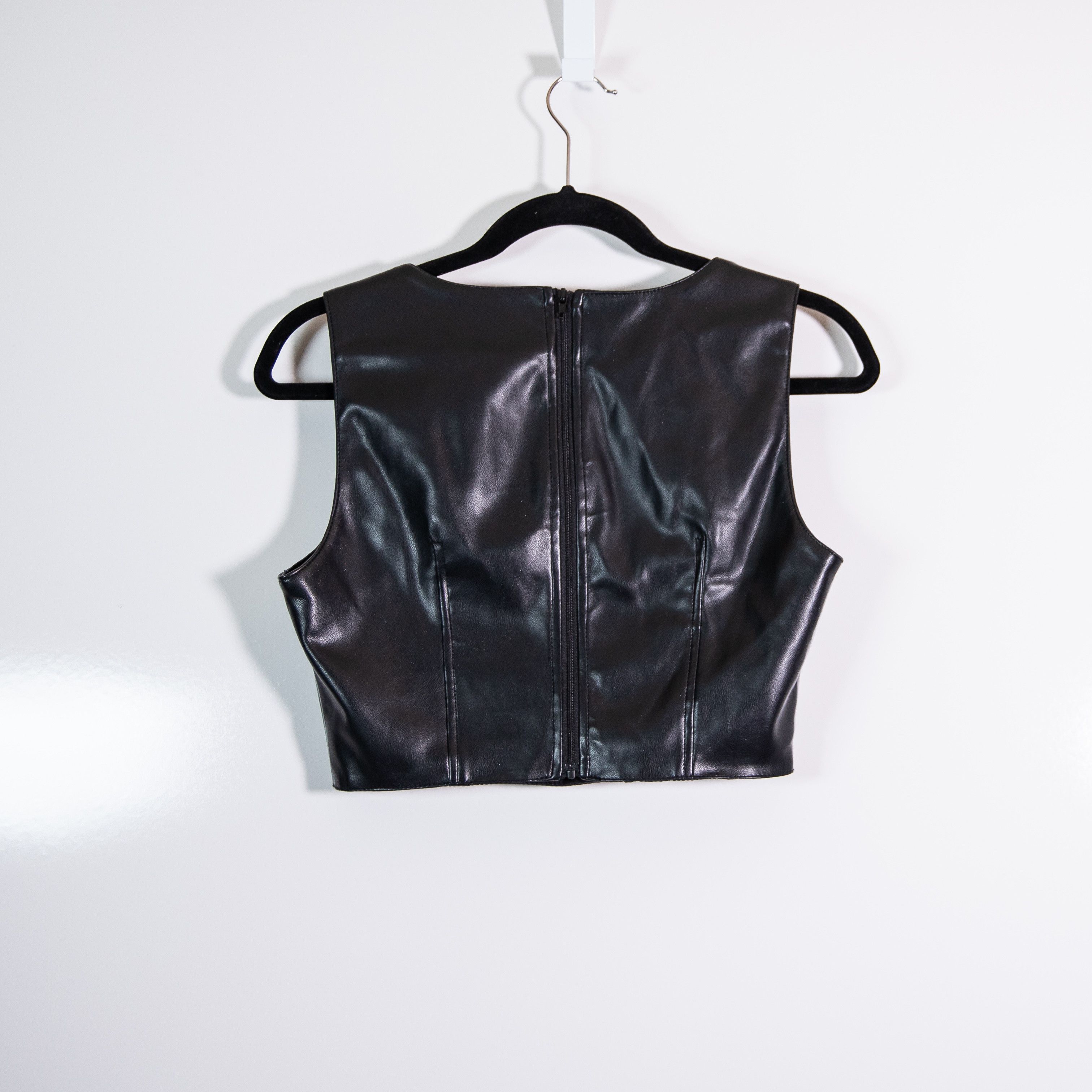 AVEC LES FILLES Avec Les Filles Faux Vegan Leather Square Size S / US 4 / IT 40 - 4 Thumbnail