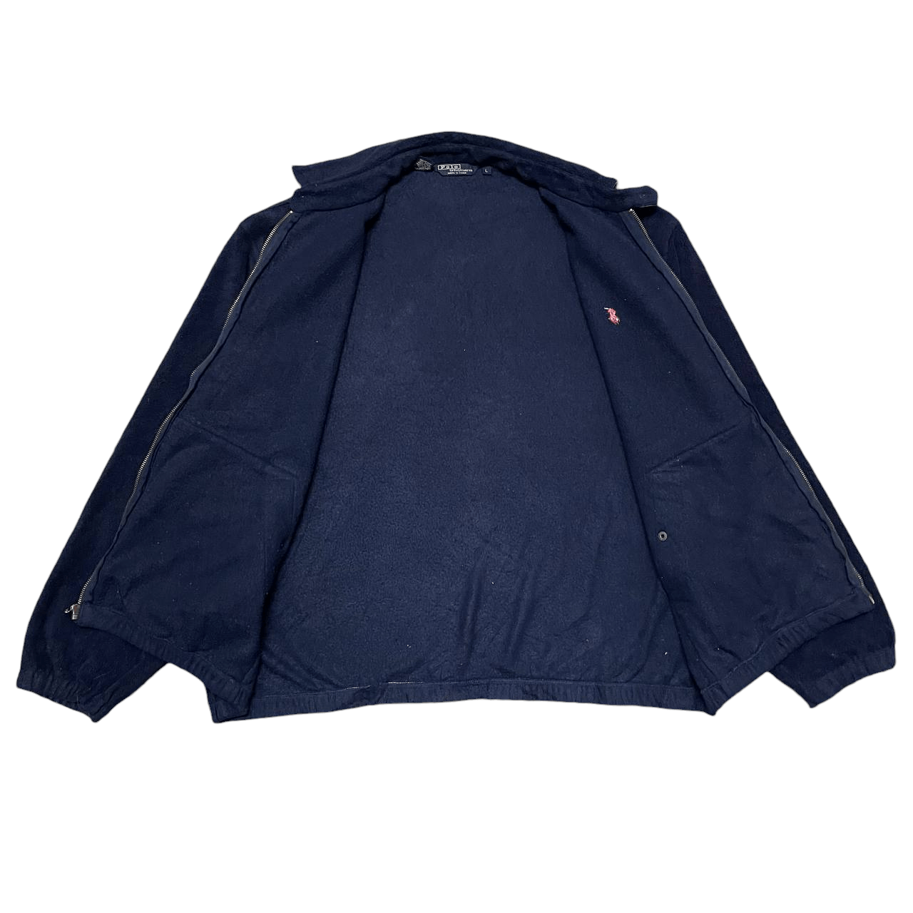 Polo Ralph Lauren Vintage Polo Ralph Lauren Fleece Zipper Jacket Size US L / EU 52-54 / 3 - 9 Thumbnail