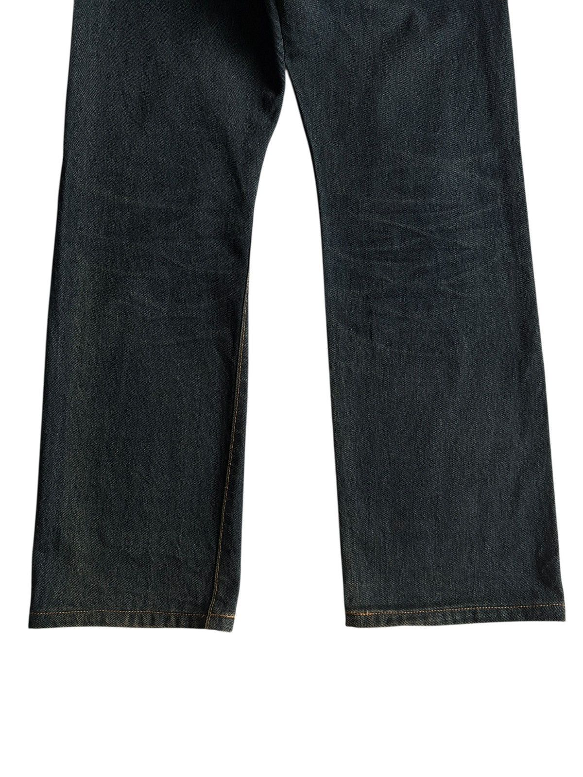 R.Newbold R.NEWBOLD SELVEDGE BUCKLE BACK JAPANESE DISTRESSED DENIM Size US 32 / EU 48 - 10 Thumbnail