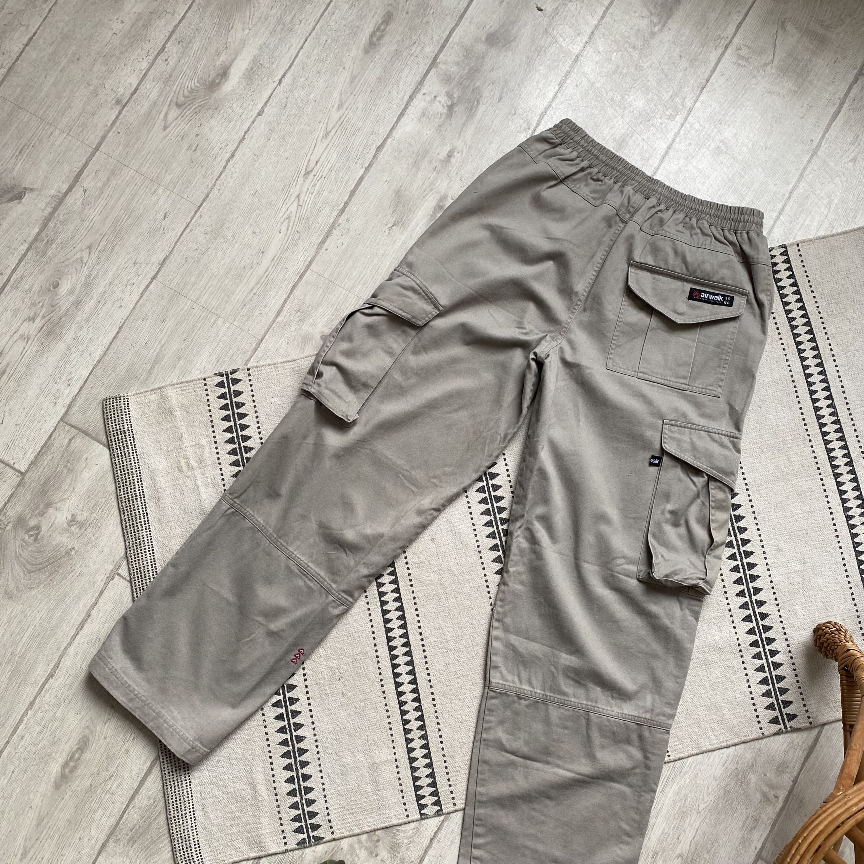Airwalk Vintage Airwalk Cargo skater baggy pants Y2K Surf Rip curl Size US 30 / EU 46 - 7 Thumbnail