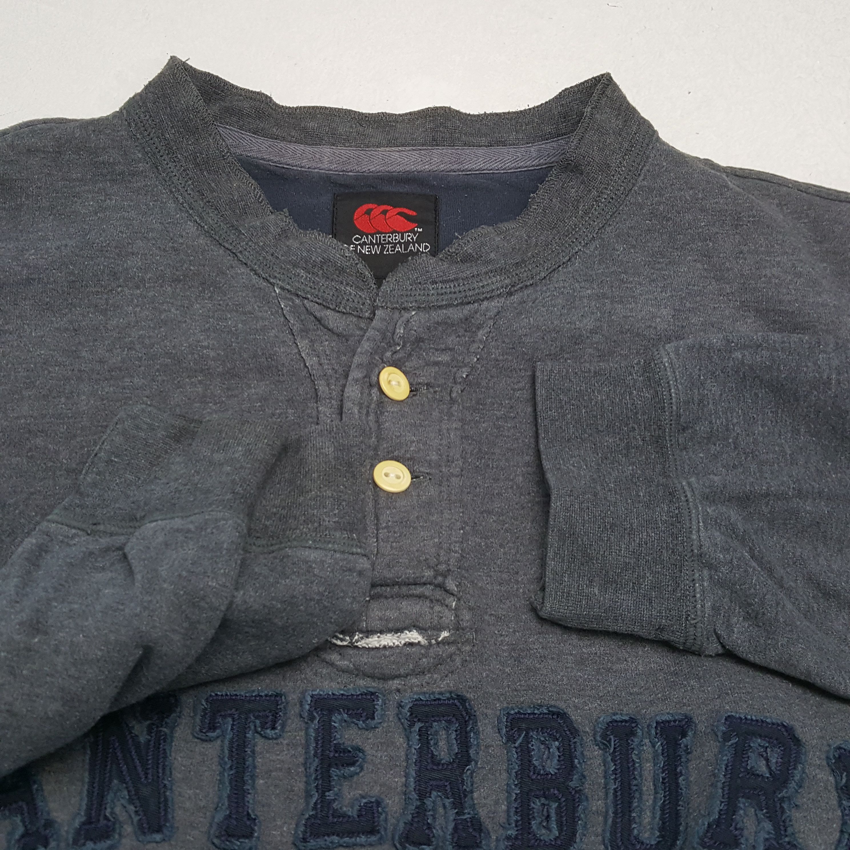 Canterbury of New Zealand × Vintage CANTERBURY OF NEW ZEALAND Spellout Design Sweatshirt Size US XXL / EU 58 / 5 - 9 Thumbnail