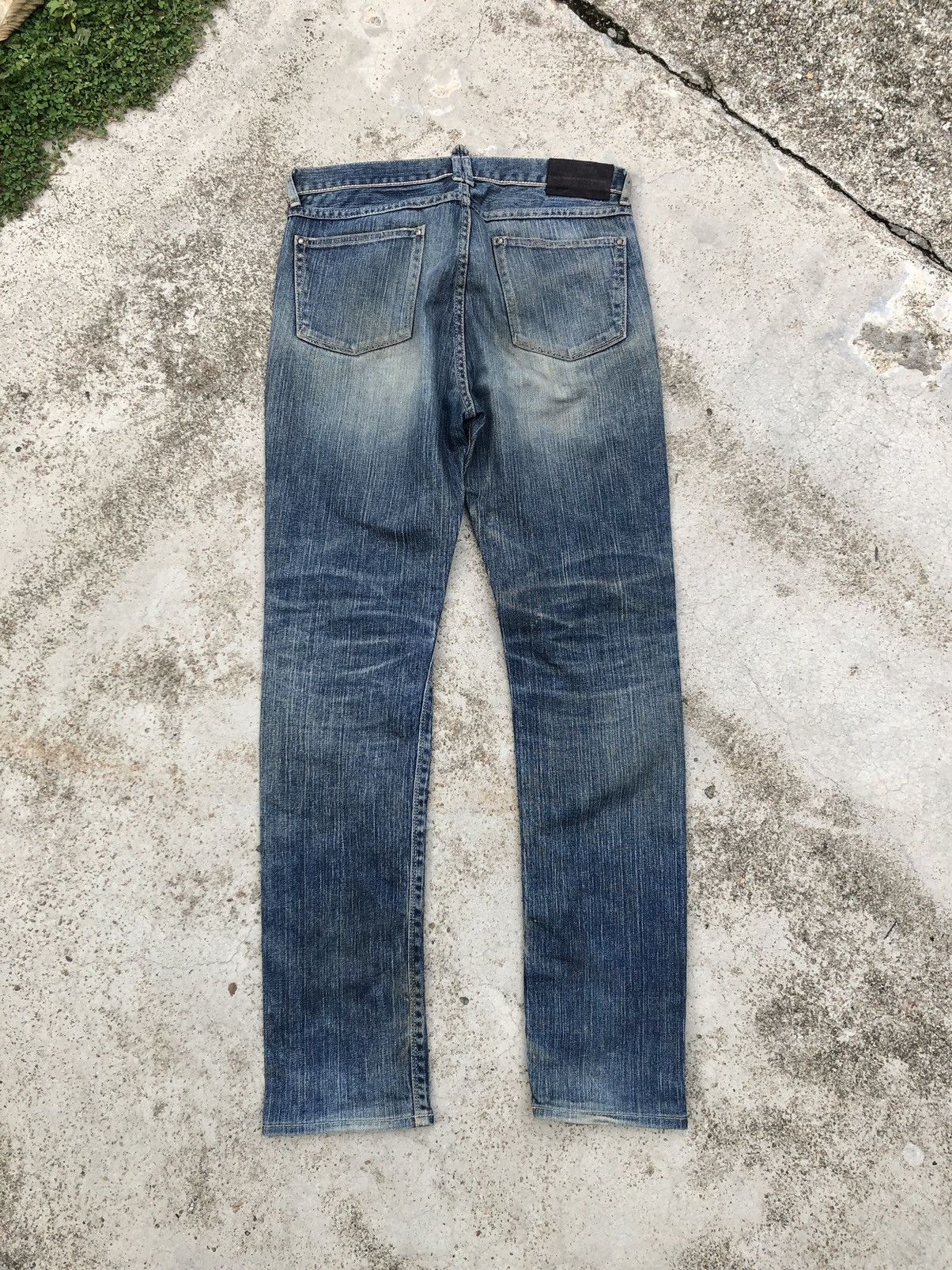 NANO universe SLIM FIT DISTRESSED DENIM BY NANO UNIVERSE Size US 30 / EU 46 - 8 Thumbnail