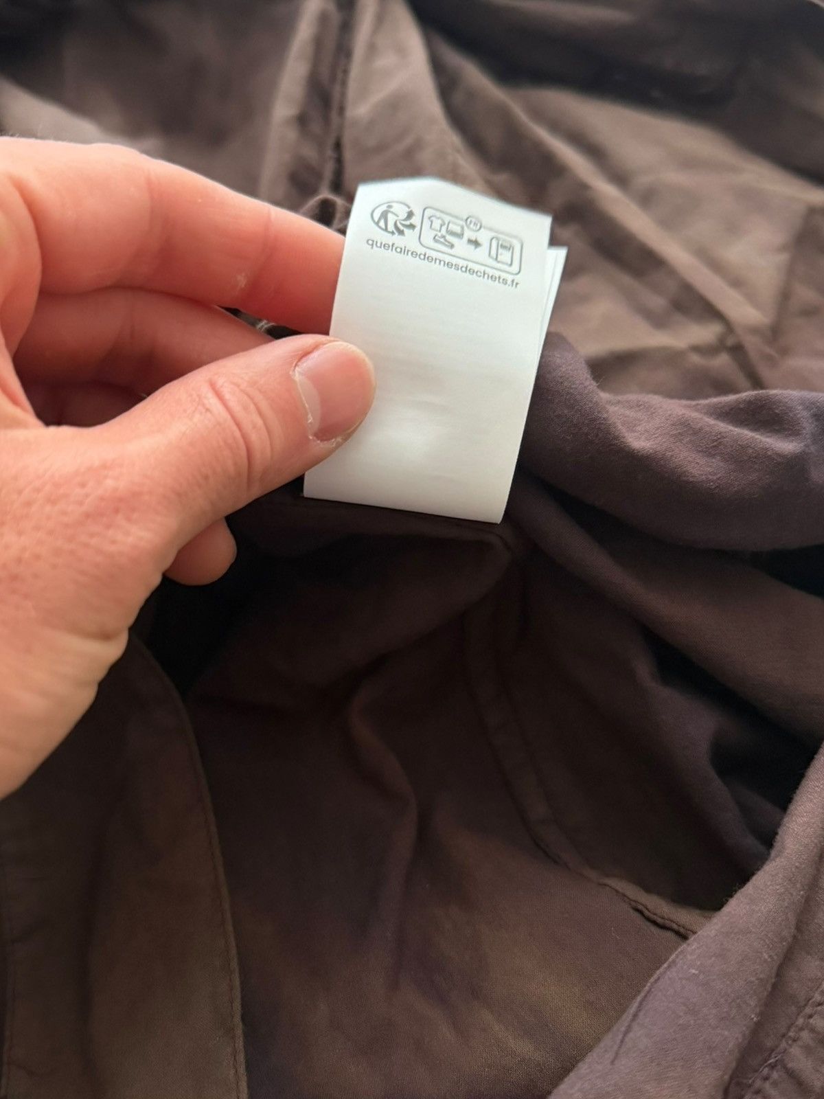 Emporio Armani × Our Legacy Overdyed Toga Brown Robe Coat Jacket Size US M / EU 48-50 / 2 - 16 Thumbnail
