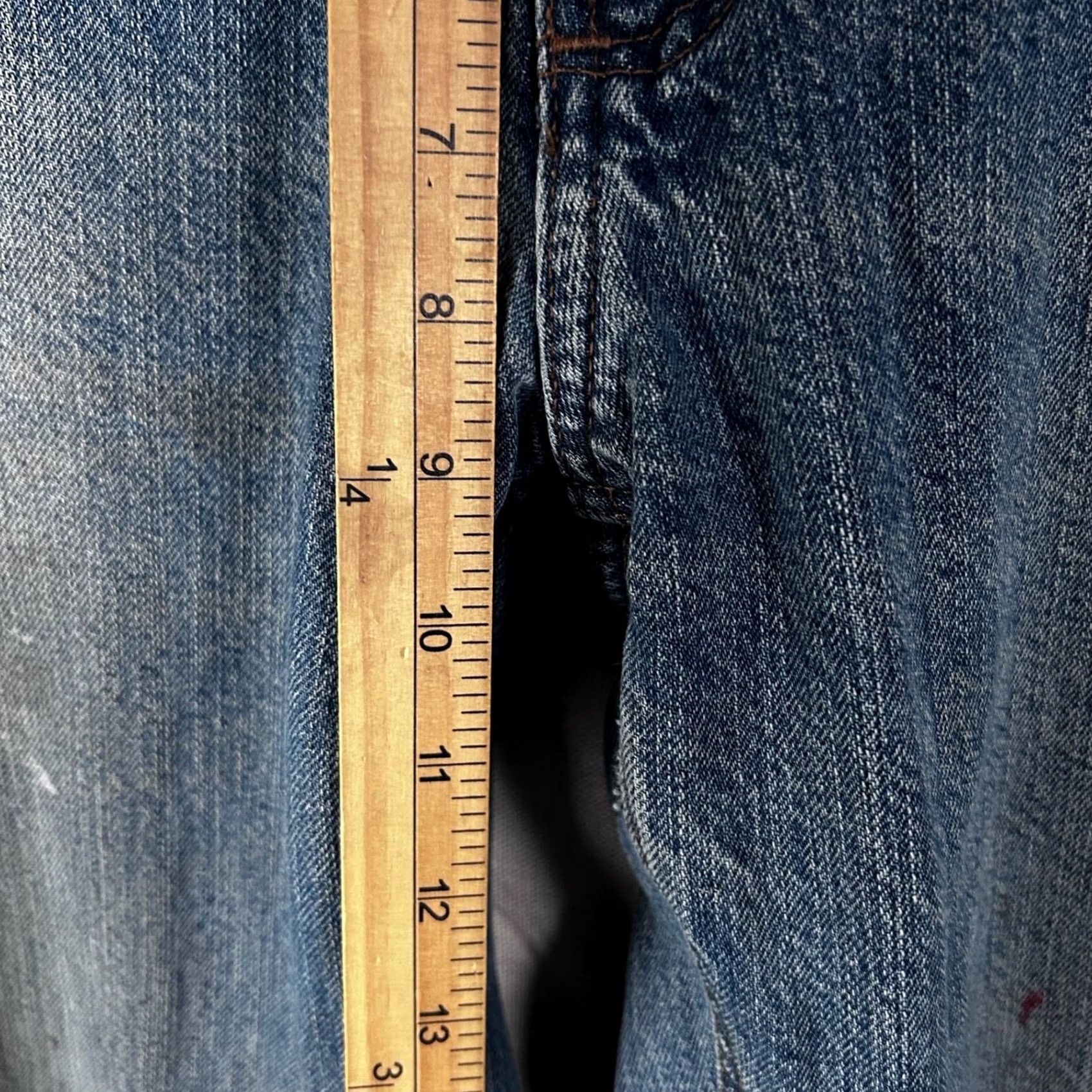 Carhartt VINTAGE Carhartt Jeans Medium Wash Denim Distressed Straight Leg 30x31 Size US 29 - 6 Thumbnail