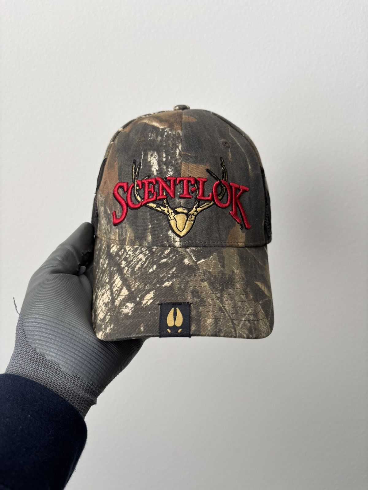 Vintage Vintage Scent-Lok Camo Hat Size ONE SIZE - 1 Thumbnail