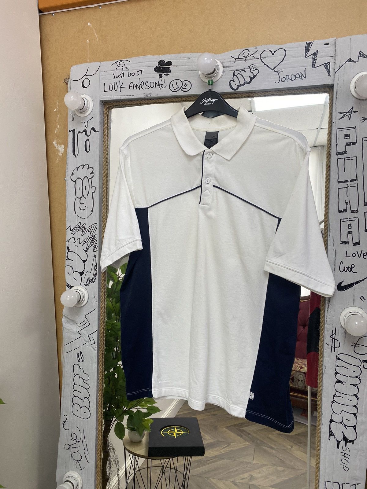 Nike × Vintage Vintage Nike Tennis Polo Shirt Size US L / EU 52-54 / 3 - 2 Thumbnail