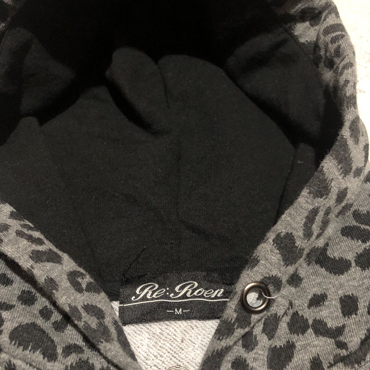 Roen Re Roen Skulls Black Leopard Hoodie Like Mastermind Japan Size US S / EU 44-46 / 1 - 4 Thumbnail