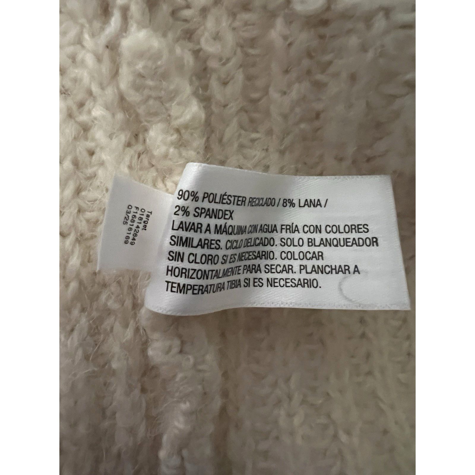 Other A New Day Cream Pullover Sweater Womens Medium Stretch New Size M / US 6-8 / IT 42-44 - 8 Thumbnail