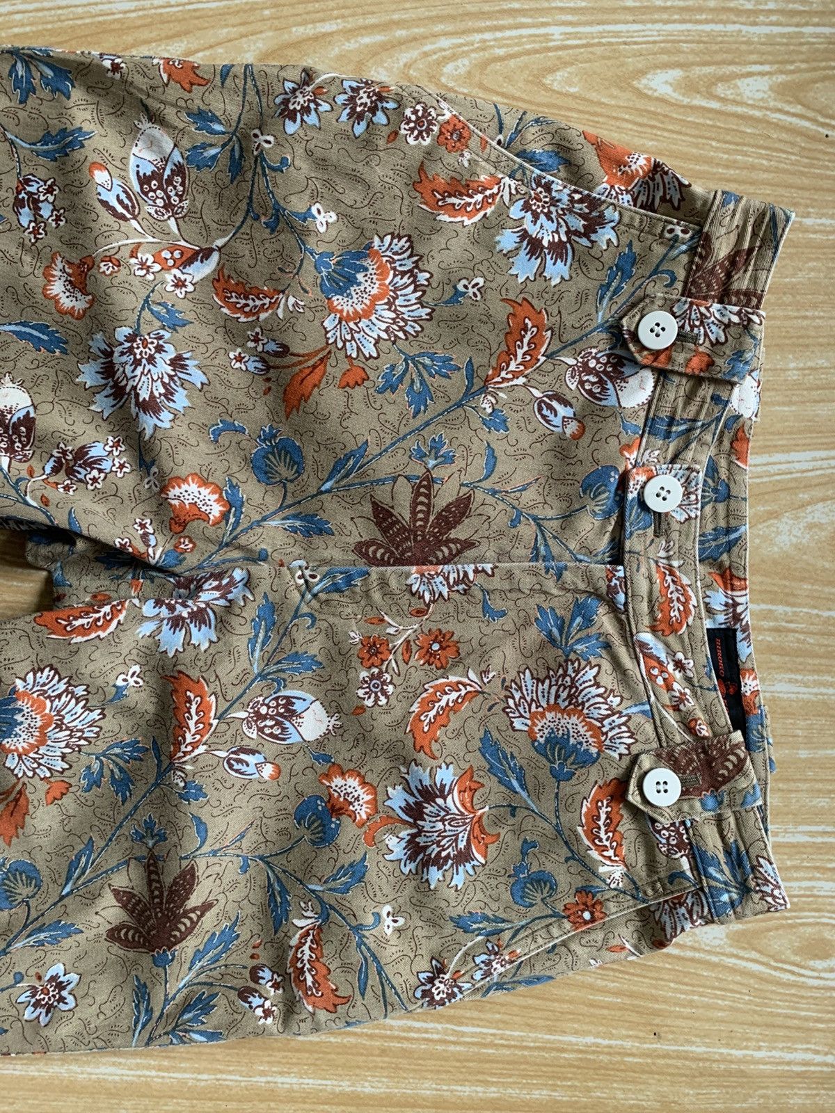 Designer × Hiroko Koshino Homme × Japanese Brand 🔥 Hiroko Koshino Floral Full print Pants Size 26" / US 2 / IT 38 - 11 Thumbnail