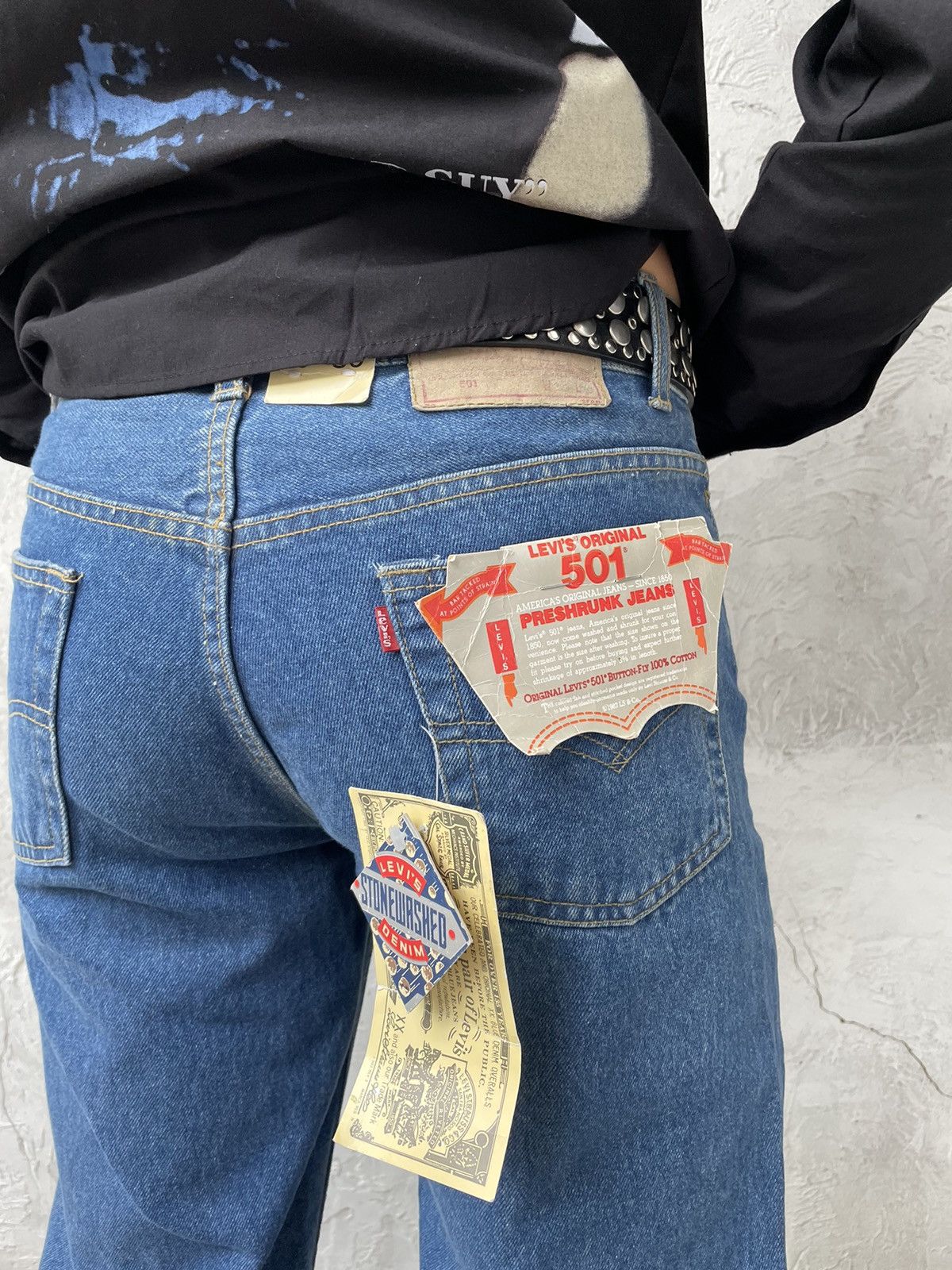 Levi's × Vintage Vintage Levi’s made in USA denim jeans Size US 30 / EU 46 - 4 Thumbnail