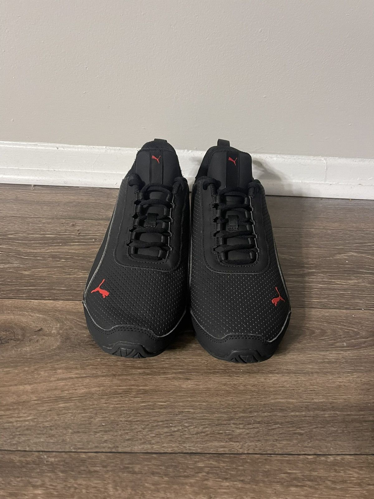 Puma Puma Viz Runner SL ‘Black High Risk Red’ Size US 11 / EU 44 - 4 Thumbnail