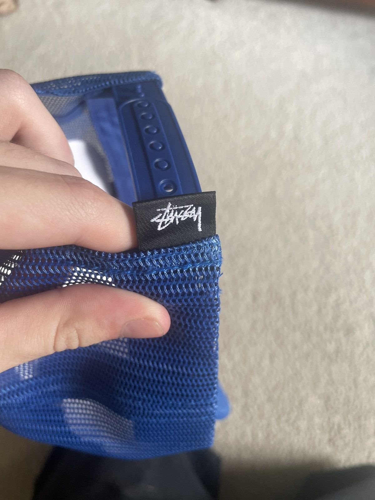 Japanese Brand Stüssy Big 4 Trucker Hat Size ONE SIZE - 2 Thumbnail