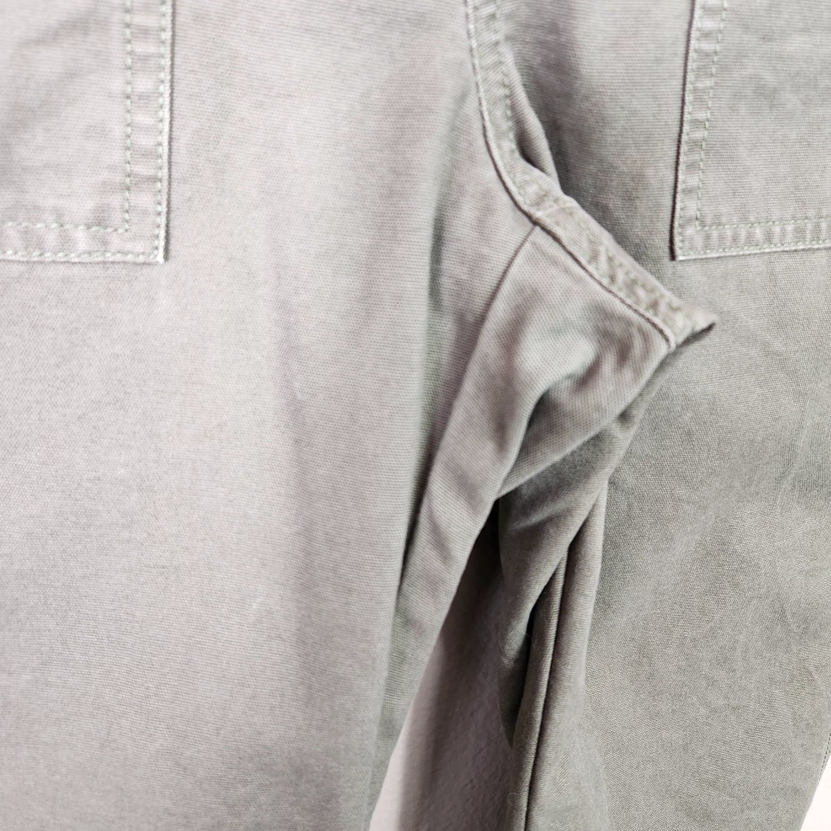 Banana Republic VINTAGE Banana Republic Womens Olive High Rise Utility Canvas Chino Pants-Size 4 Size 27" / US 4 / IT 40 - 3 Thumbnail