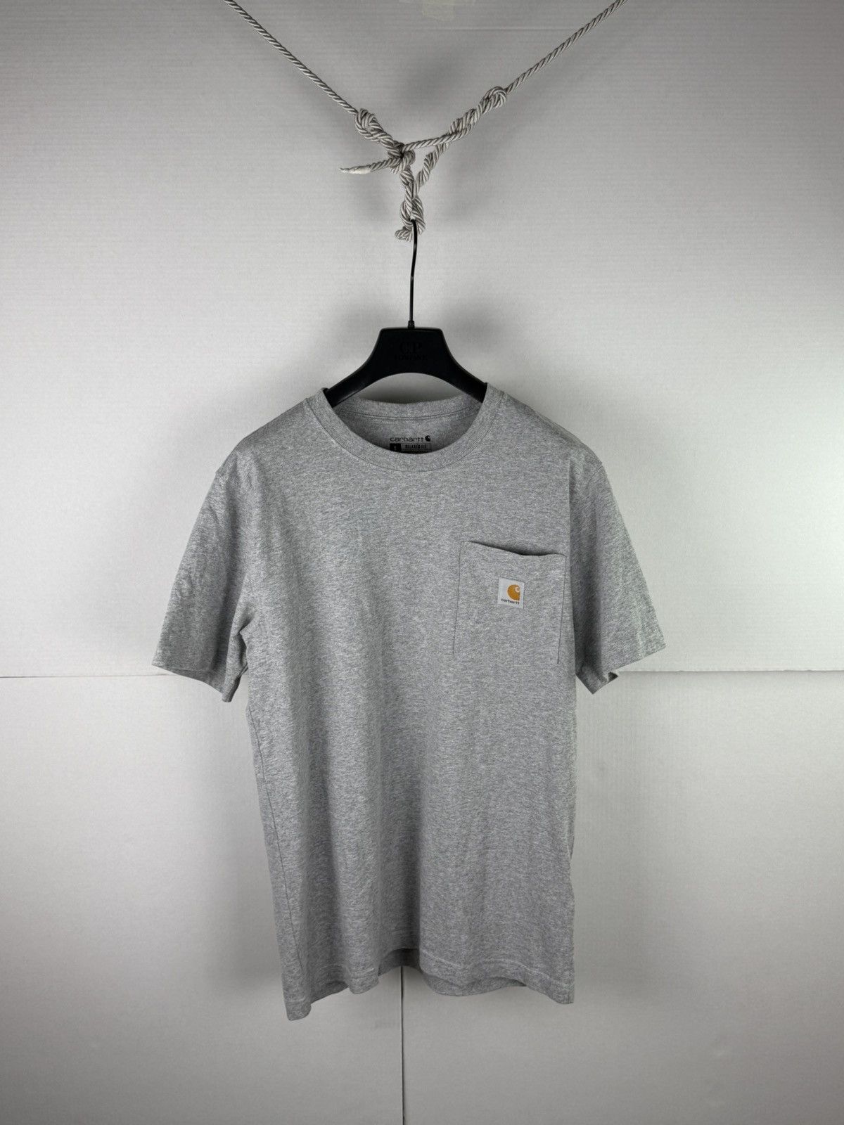 Carhartt Wip Carhartt “Built to Grind” Heavyweight Tee – Grey Steez Size US S / EU 44-46 / 1 - 1 Thumbnail