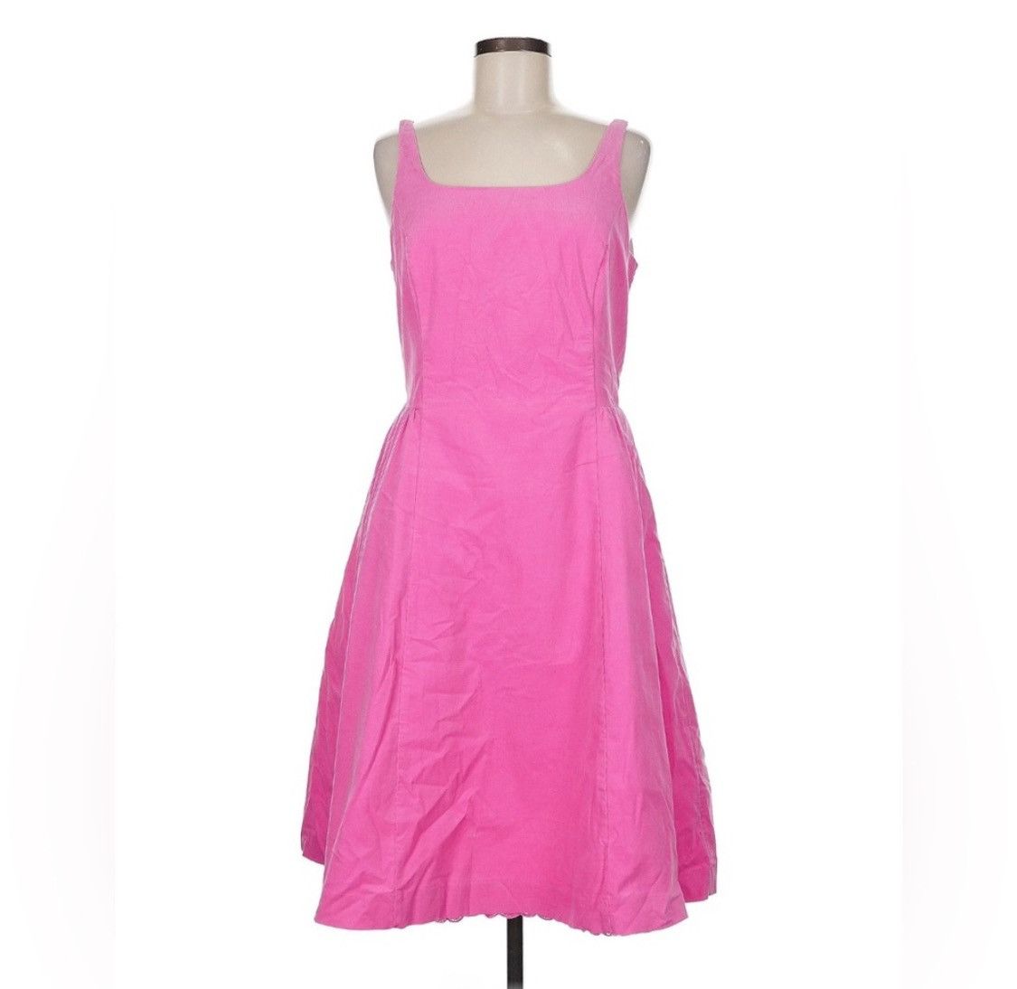 Isaac Mizrahi Pink Square Neck Dress Size M / US 6-8 / IT 42-44 - 1 Thumbnail