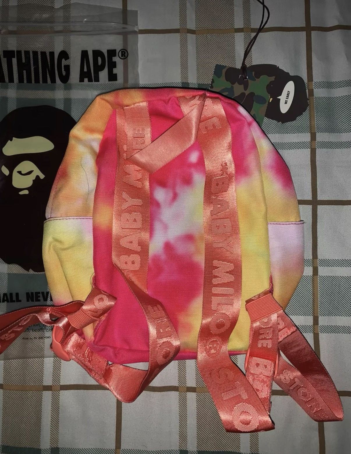 Bape Bape tie-dye camouflage small shark bag Size ONE SIZE - 8 Thumbnail