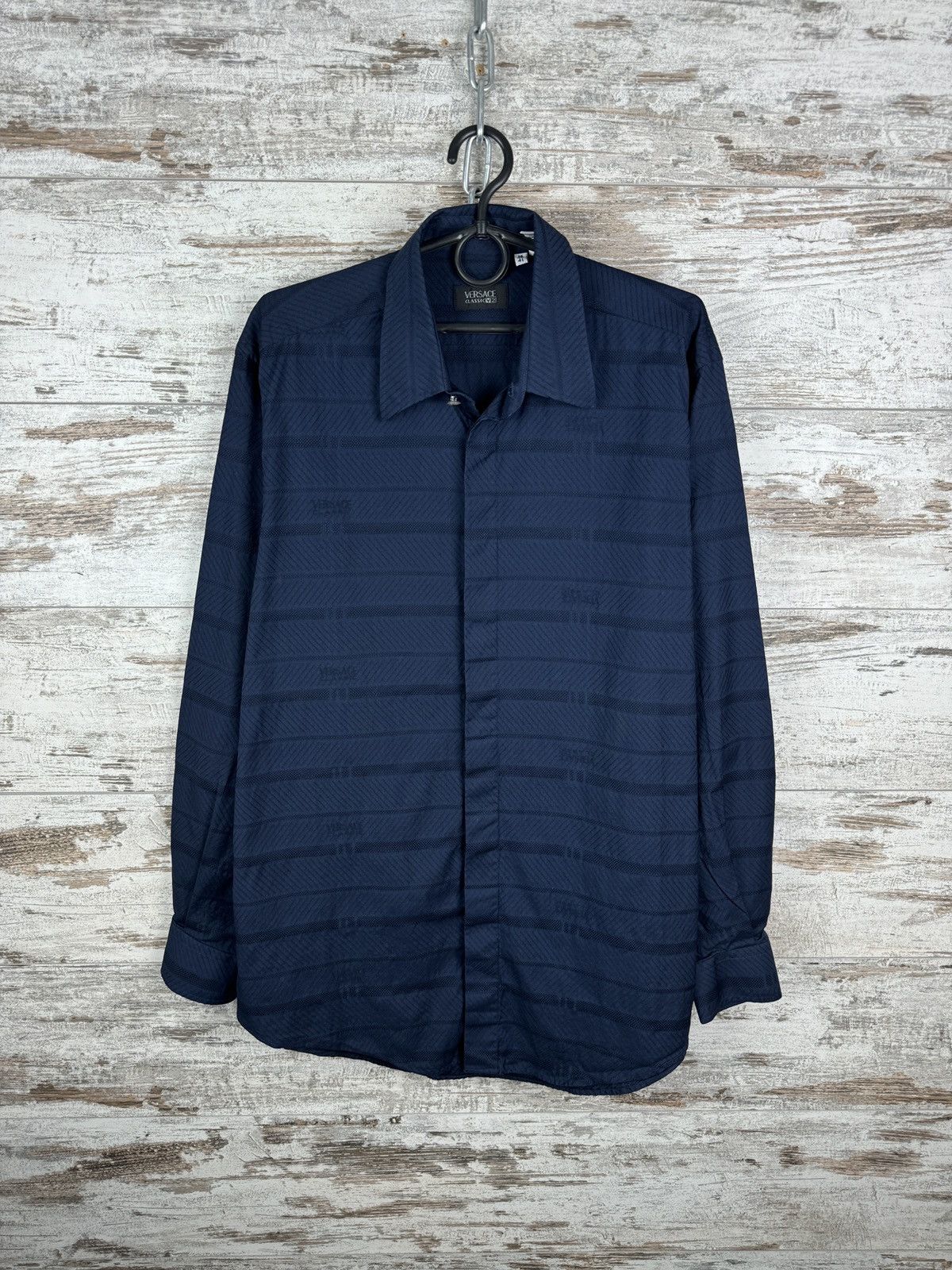 Versace Mens Vintage Versace classic v2 shirts button up luxury Size US M / EU 48-50 / 2 - 1 Thumbnail