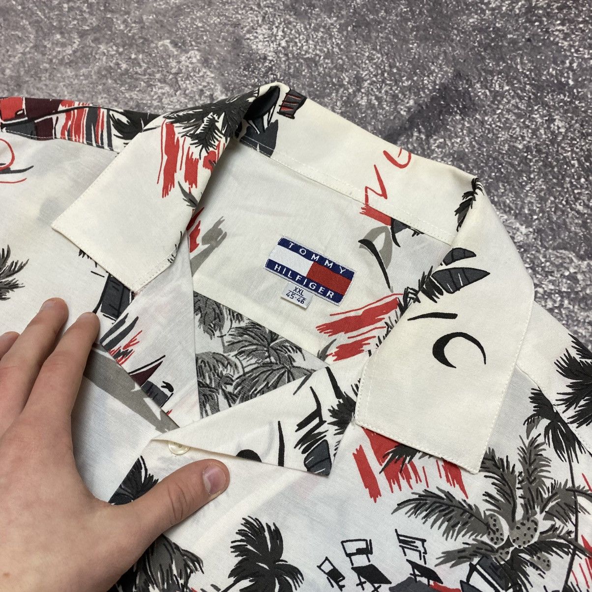 Tommy Hilfiger Vintage Tommy Hilfiger Hawaii 90’s Graphic shirt Size US XXL / EU 58 / 5 - 4 Thumbnail