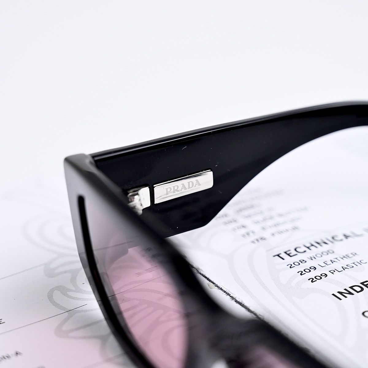 Prada PRADA 0PR 09ZS SUNGLASSES Size ONE SIZE - 4 Thumbnail