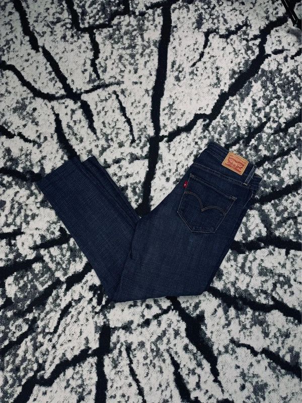 Levi's Levis 721 High Rise Skinny Navy Blue Jeans 28 Size 28" / US 6 / IT 42 - 1 Thumbnail