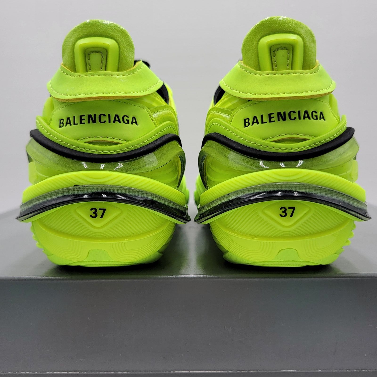 Balenciaga Balenciaga Women's Tyrex Fluo Yellow Sneakers - Size 7 Size US 7 / IT 37 - 6 Thumbnail