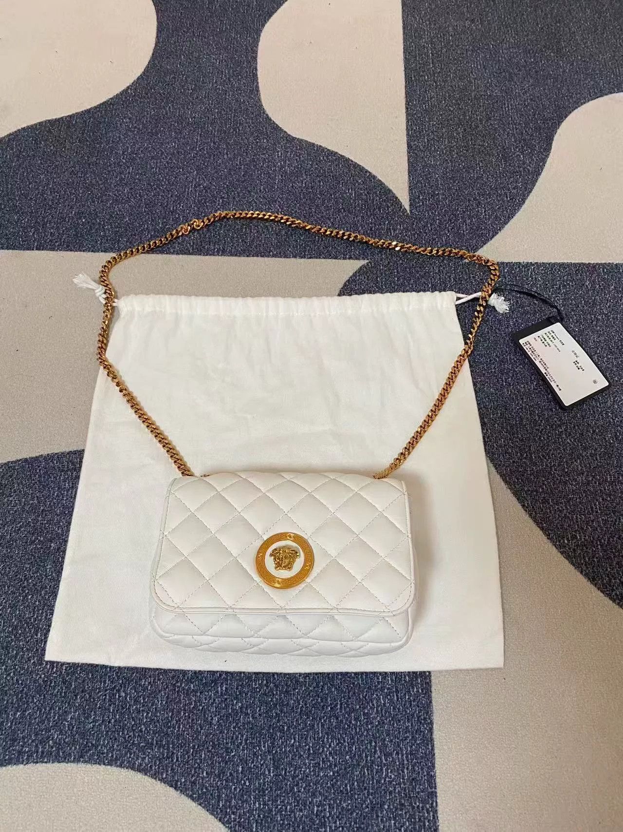Versace Versace Classic Lambskin Flap Shoulder Bag Size ONE SIZE - 1 Thumbnail