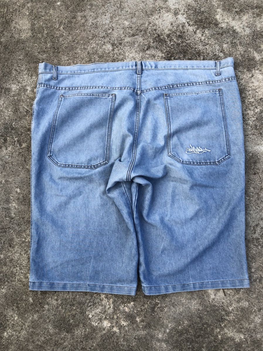 Tribal Streetwear × Vintage 🇺🇸 Vintage Tribal Big Size Baggy Jorts Size US 44 / EU 60 - 5 Thumbnail