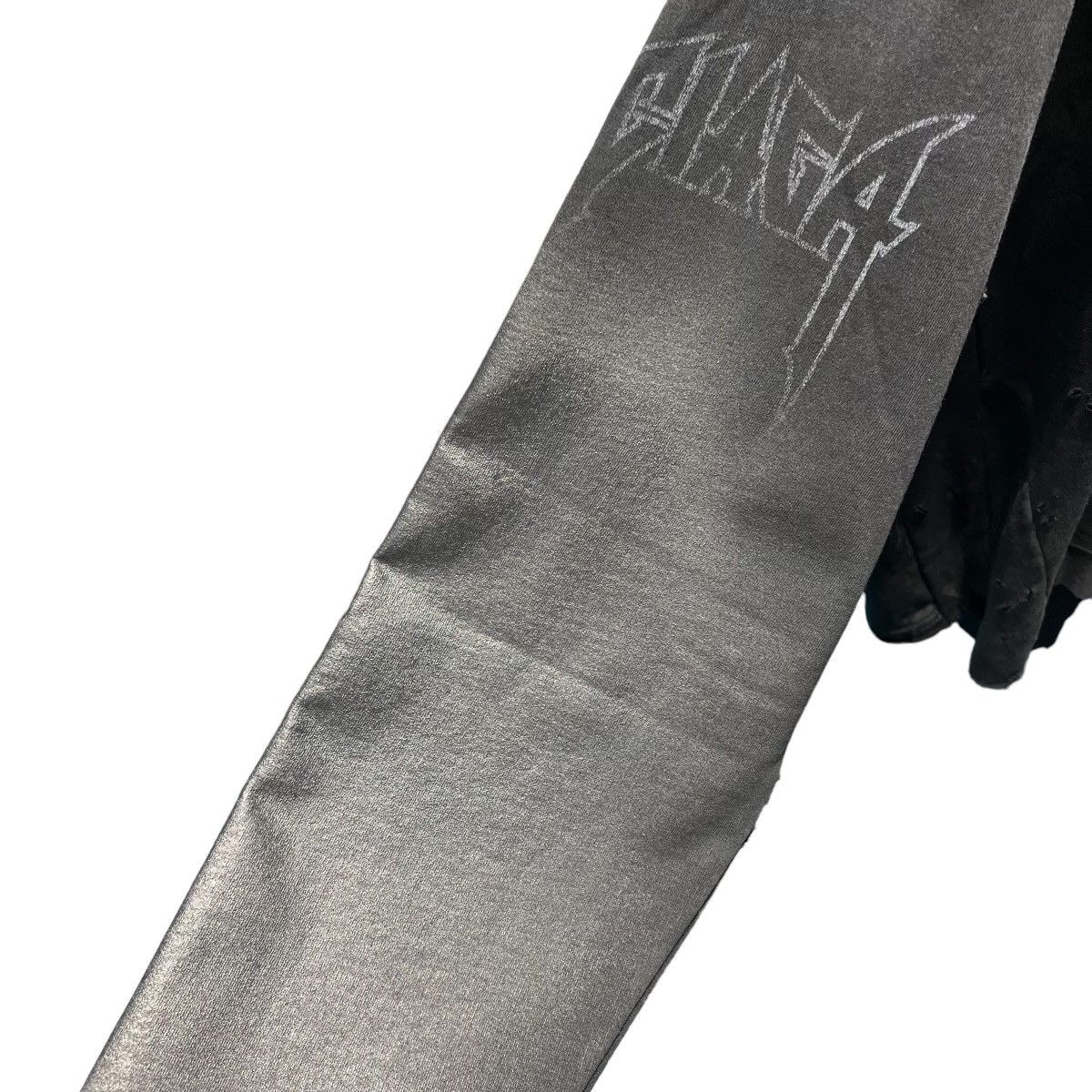 Balenciaga BALENCIAGA 23AW PARIS MOON UPSIDE DOWN DISTRESSED HOODIE Size US M / EU 48-50 / 2 - 2 Thumbnail