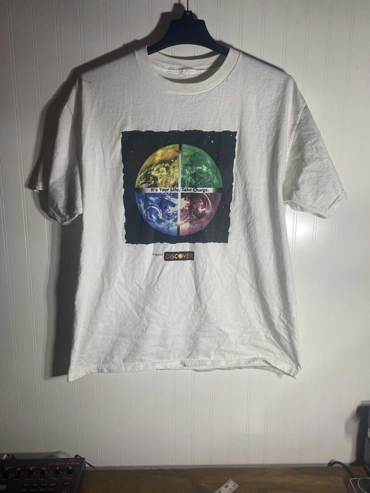 Designer Vintage Discover Shirt Size US L / EU 52-54 / 3 - 1 Thumbnail